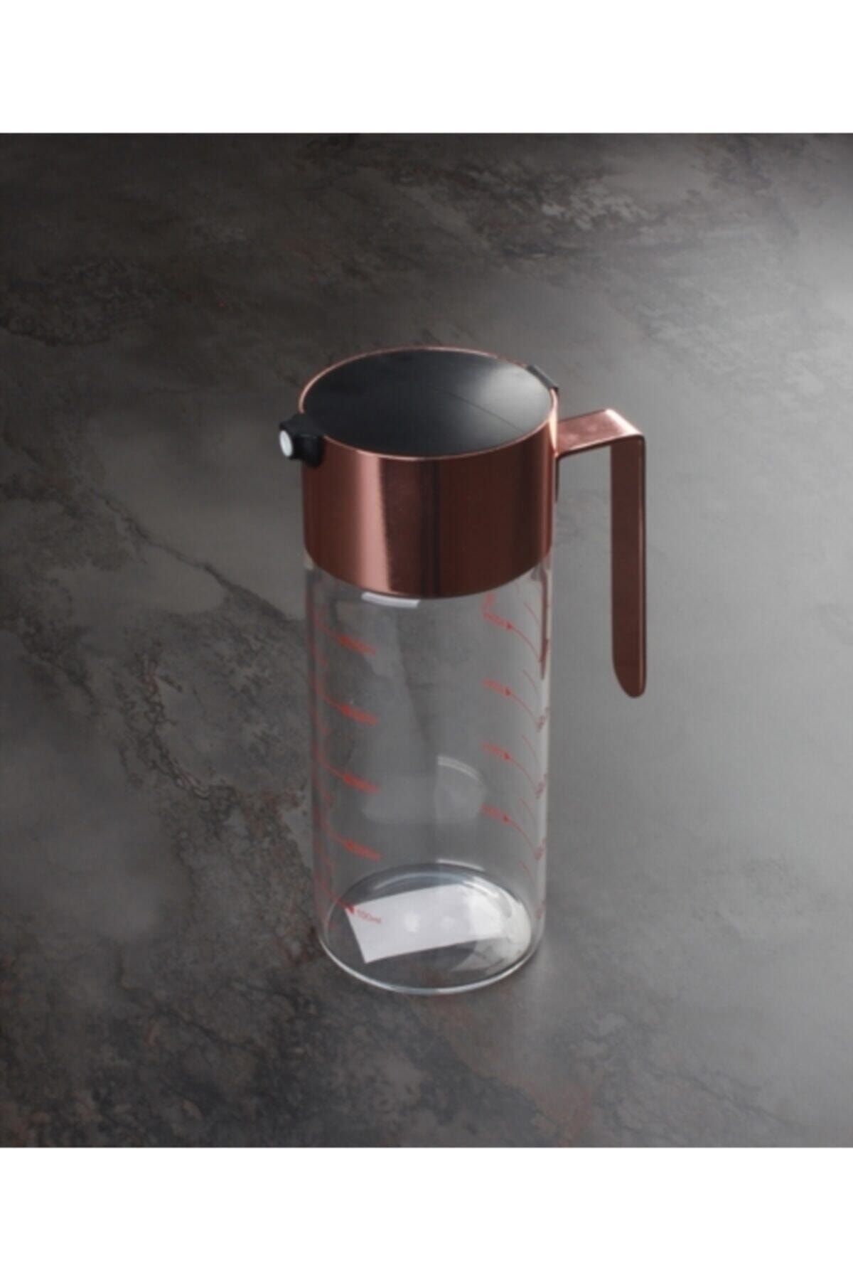 ACAR Cam Bronz 500 Ml Yağdanlık