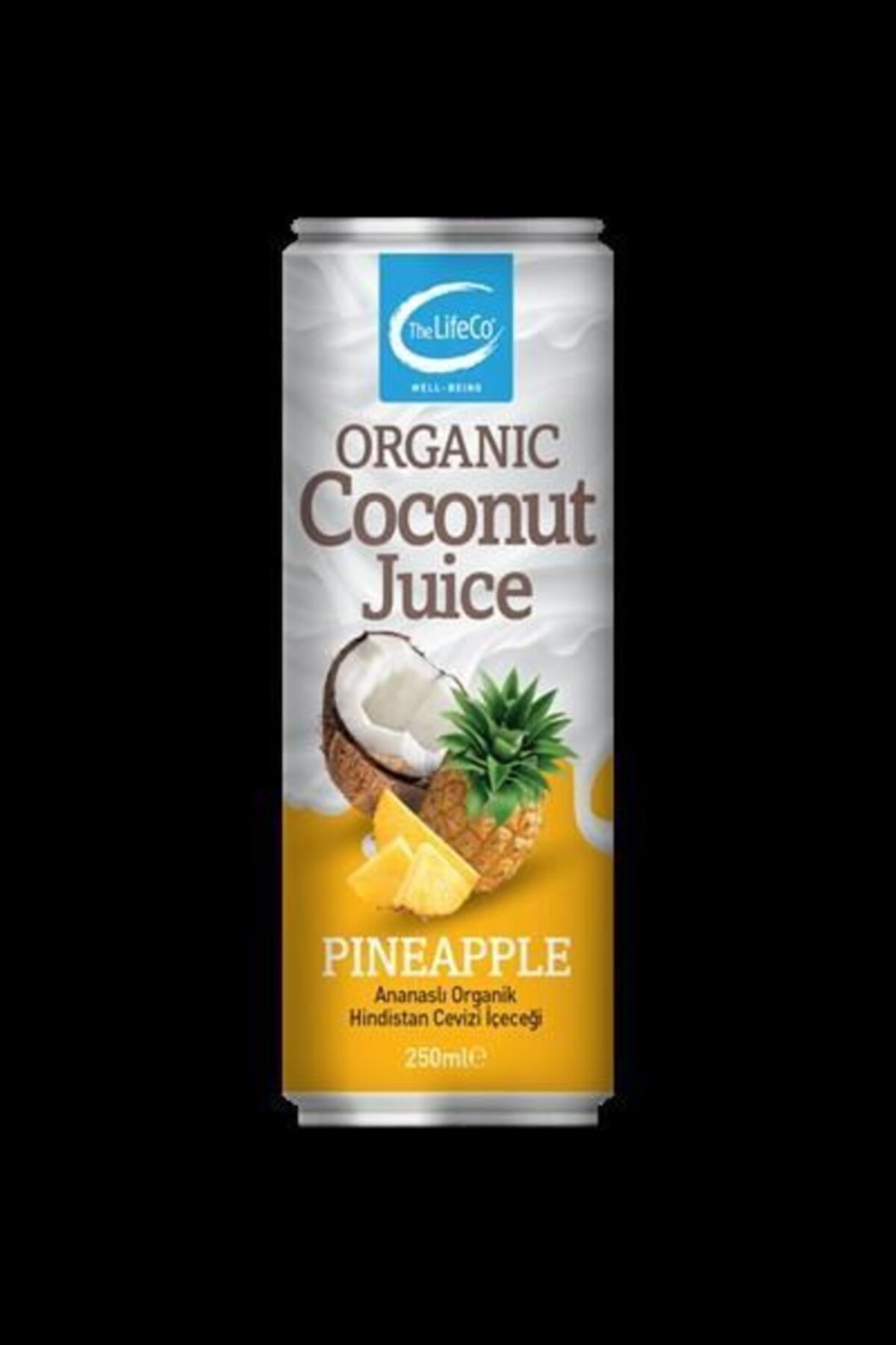 TheLifeCo Ananaslı Organik Hindistan Cevizi Içeceği 250ml