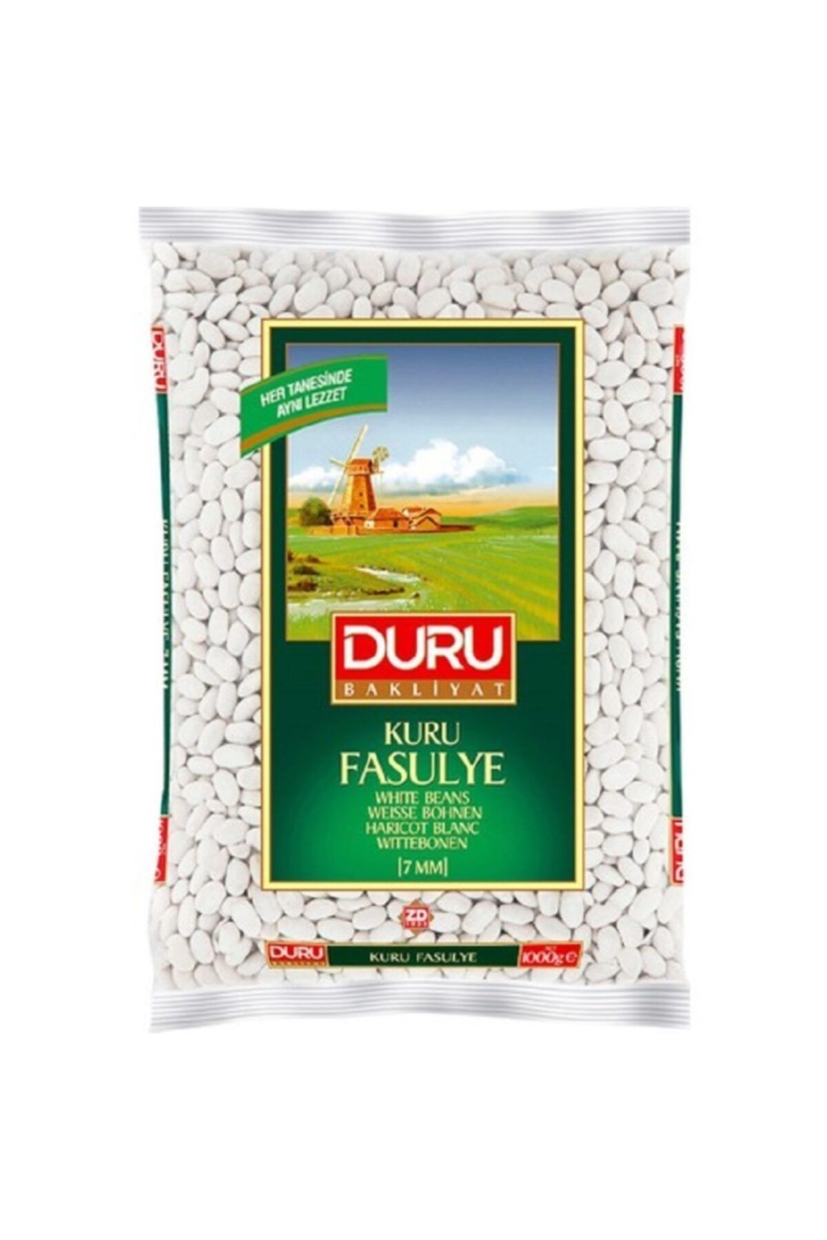 Duru Kuru Fasulye - 7 Mm 1000 Gr