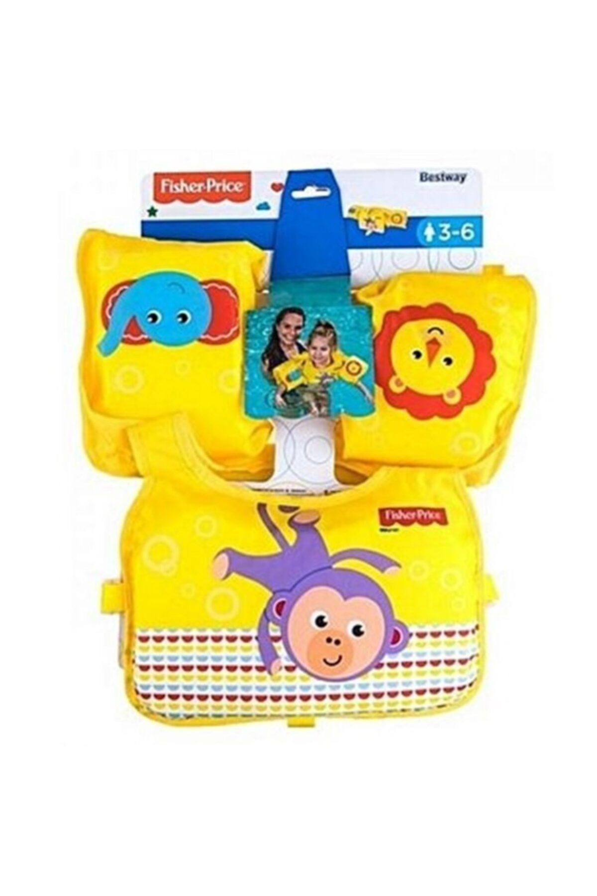 BESTWAY Fisher Price Köpük Can Yeleği