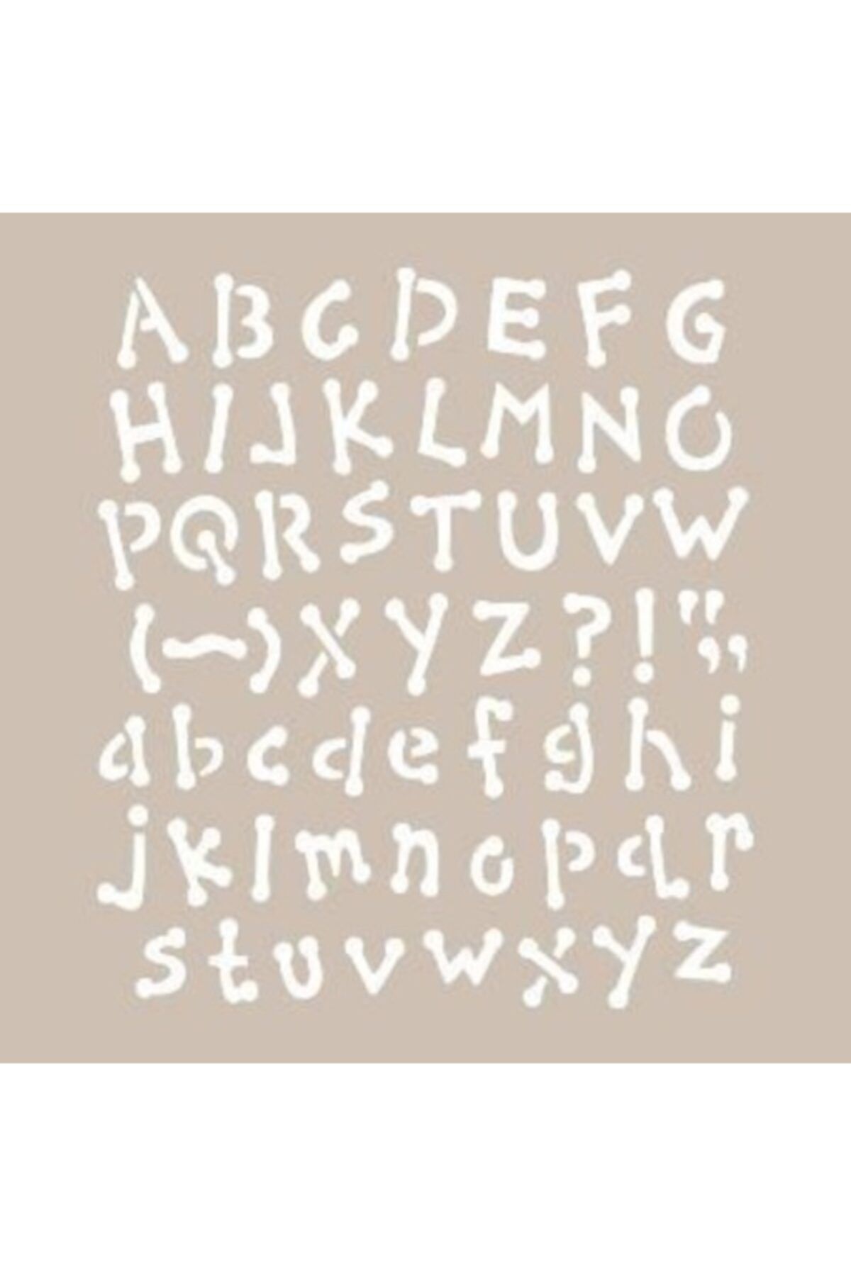 Cadence As426 - A4 Stencil Harfler