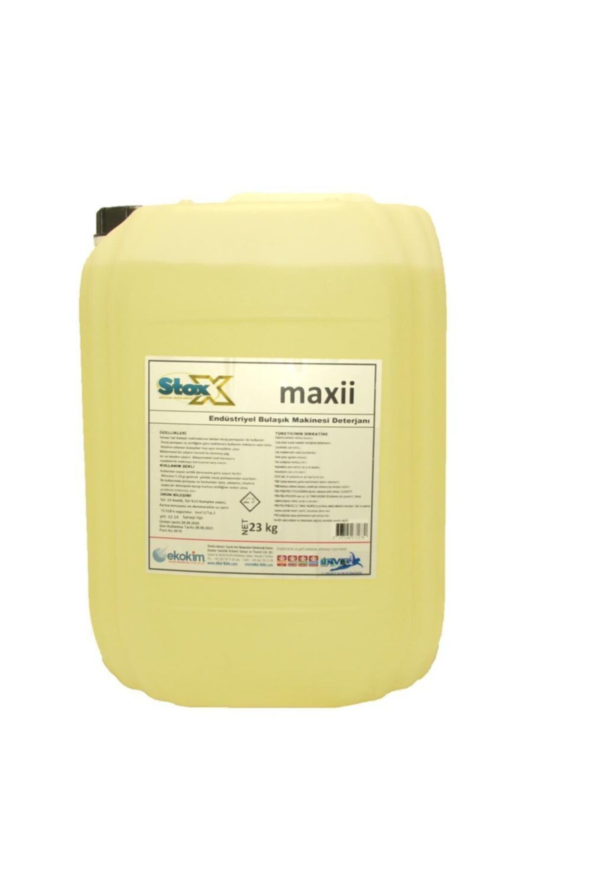 stox Maxıı Endustrıyel Bulasık Makınesı Deterjanı 23kg Super Guclu Formul