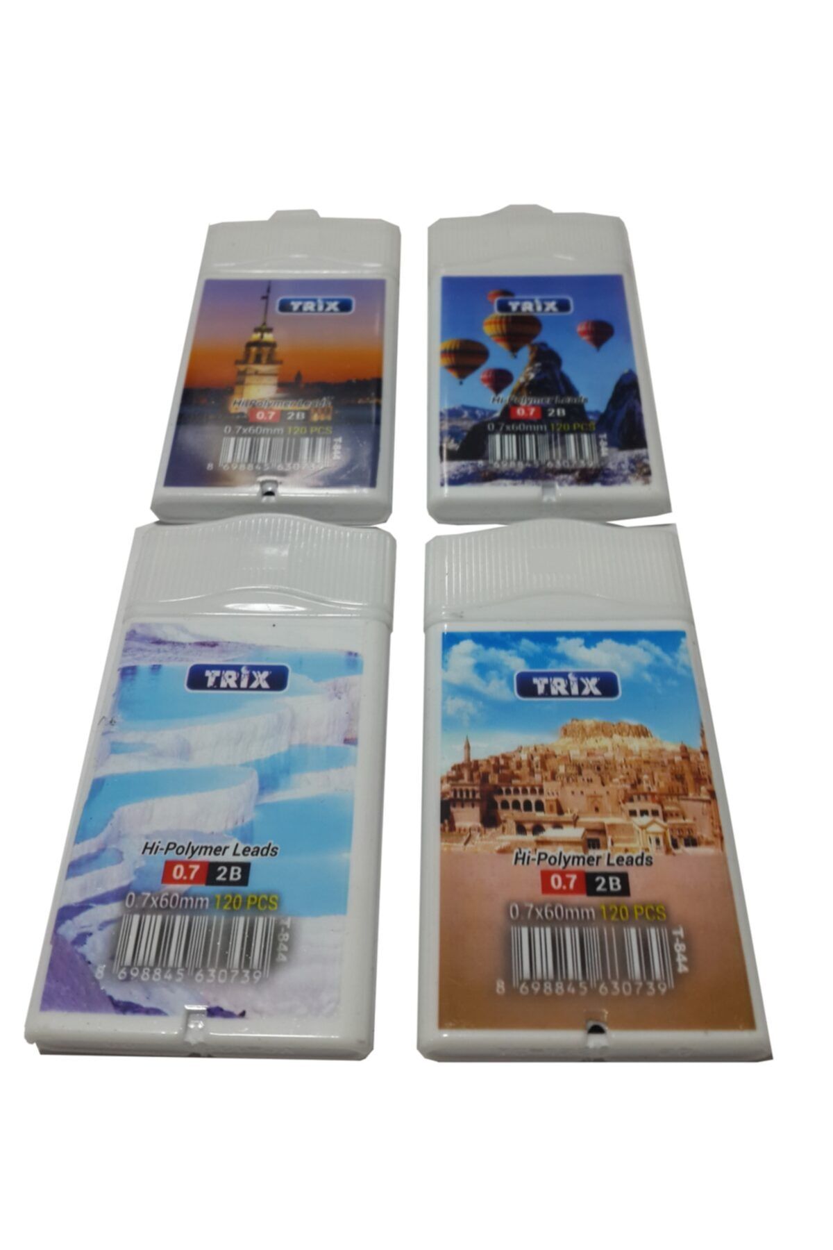TRİX 120'li Tüp Kalem Ucu 07 Mm 2b - 4 Adet