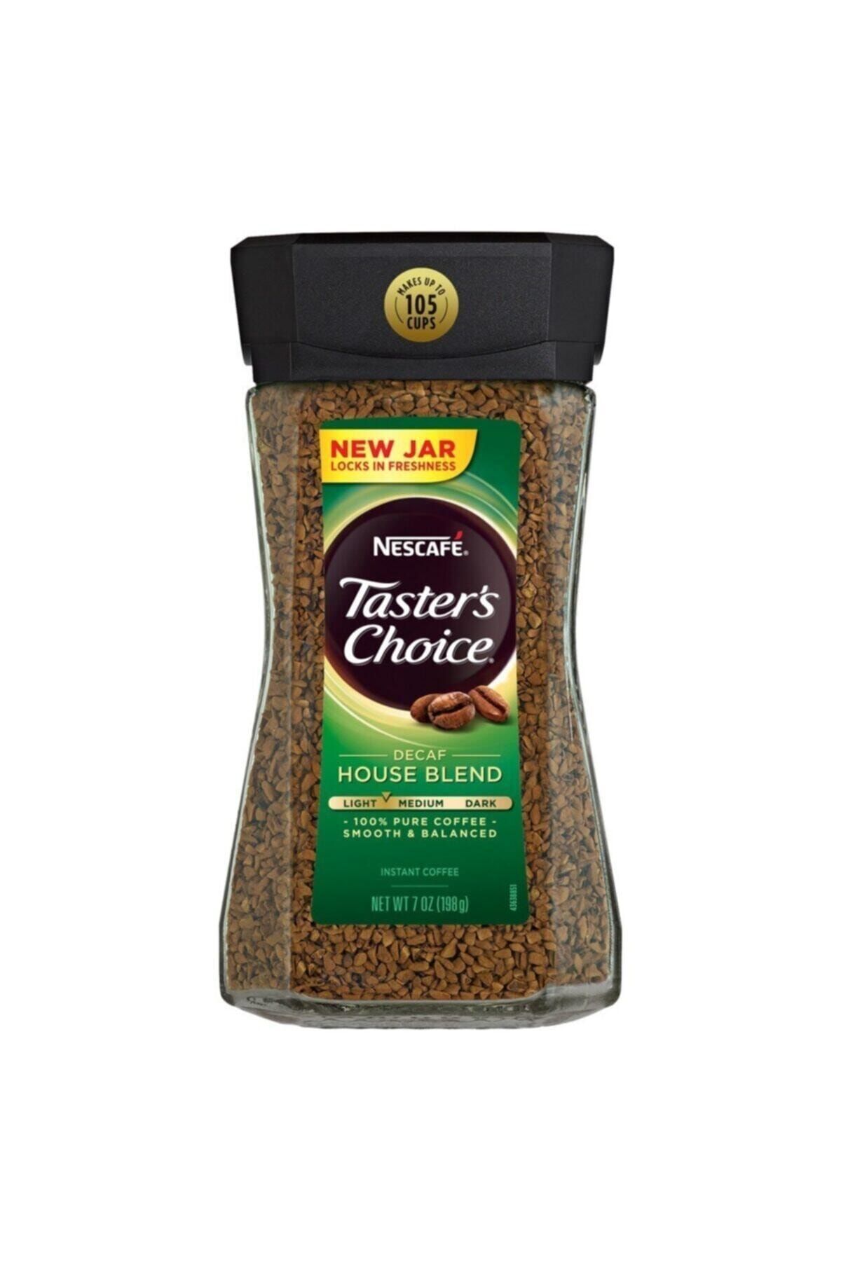 Nescafe Taster's Choice Decaf House Blend Instant Kahve 198gr Menşei Amerika Granül Kahve