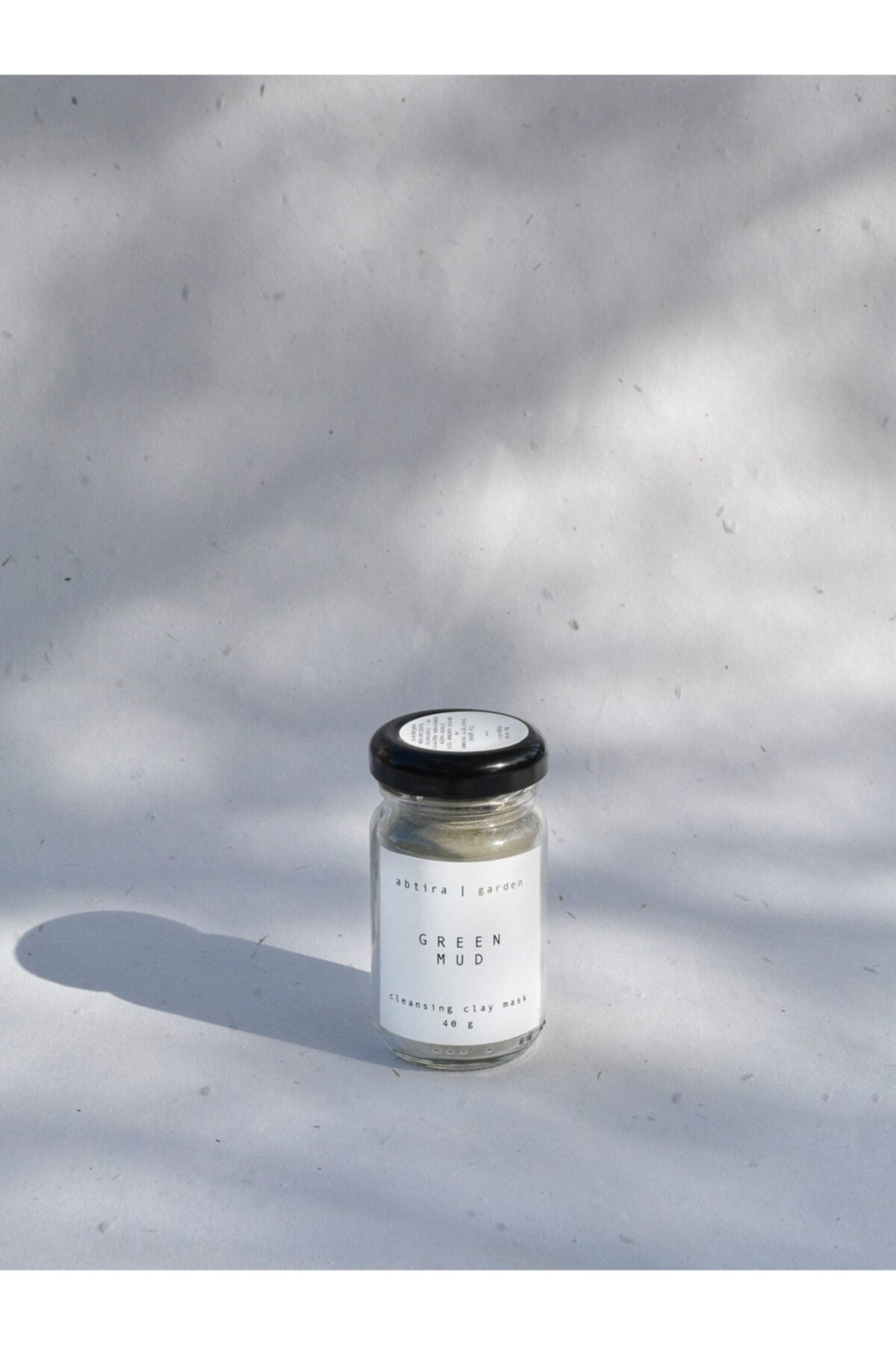 abtira | garden Green Mud | Tulsi + Yeşil Kil Maskesi | Derin Temizleme