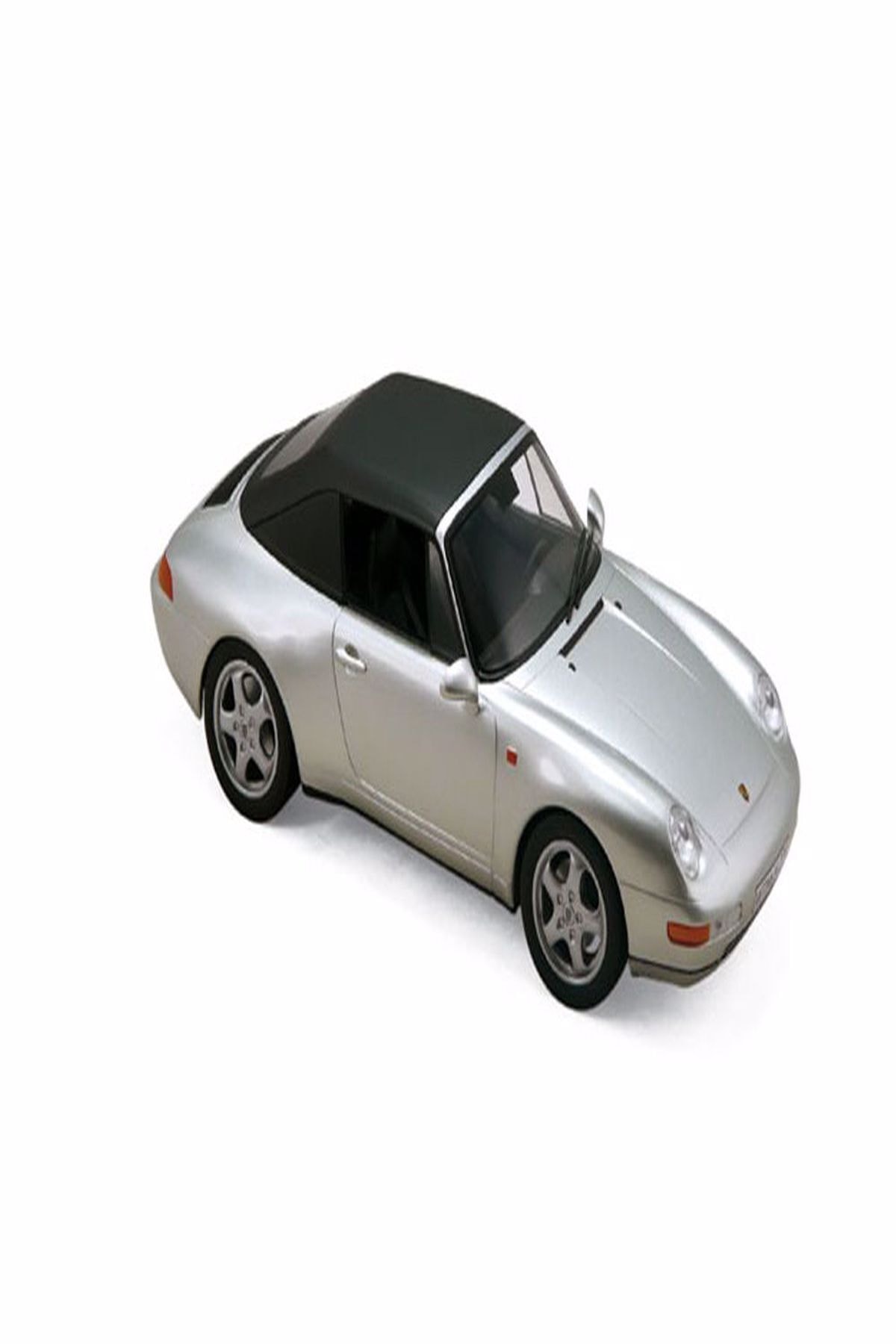 Norev 1/18 Porsche 911 Carrera Cabriolet1993 Gri Renk Model Araba Hayat Oyuncak