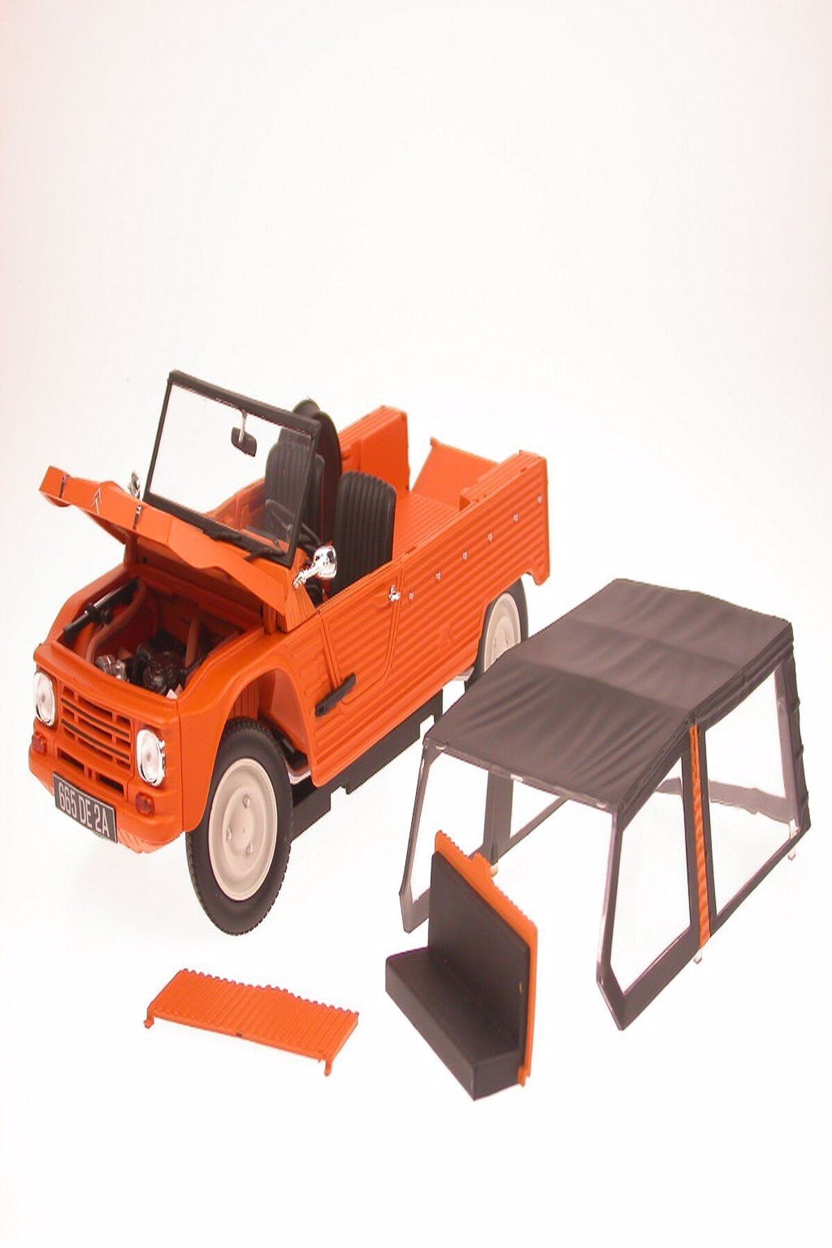 Norev 1/18 Citroen Mehari Turuncu Renk Diecast Model Araba