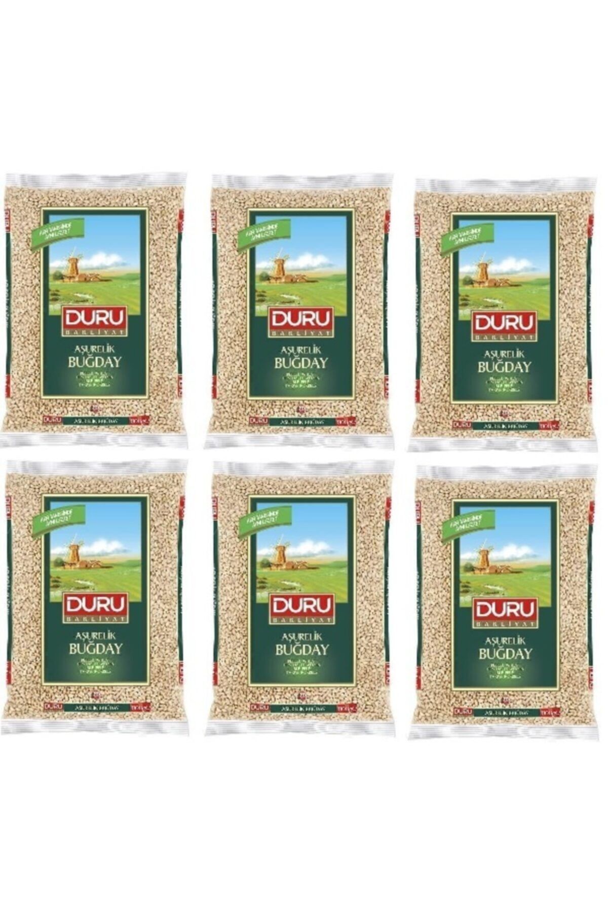 Duru Bakliyat Aruşelik Buğday 1kg X 6 Adet