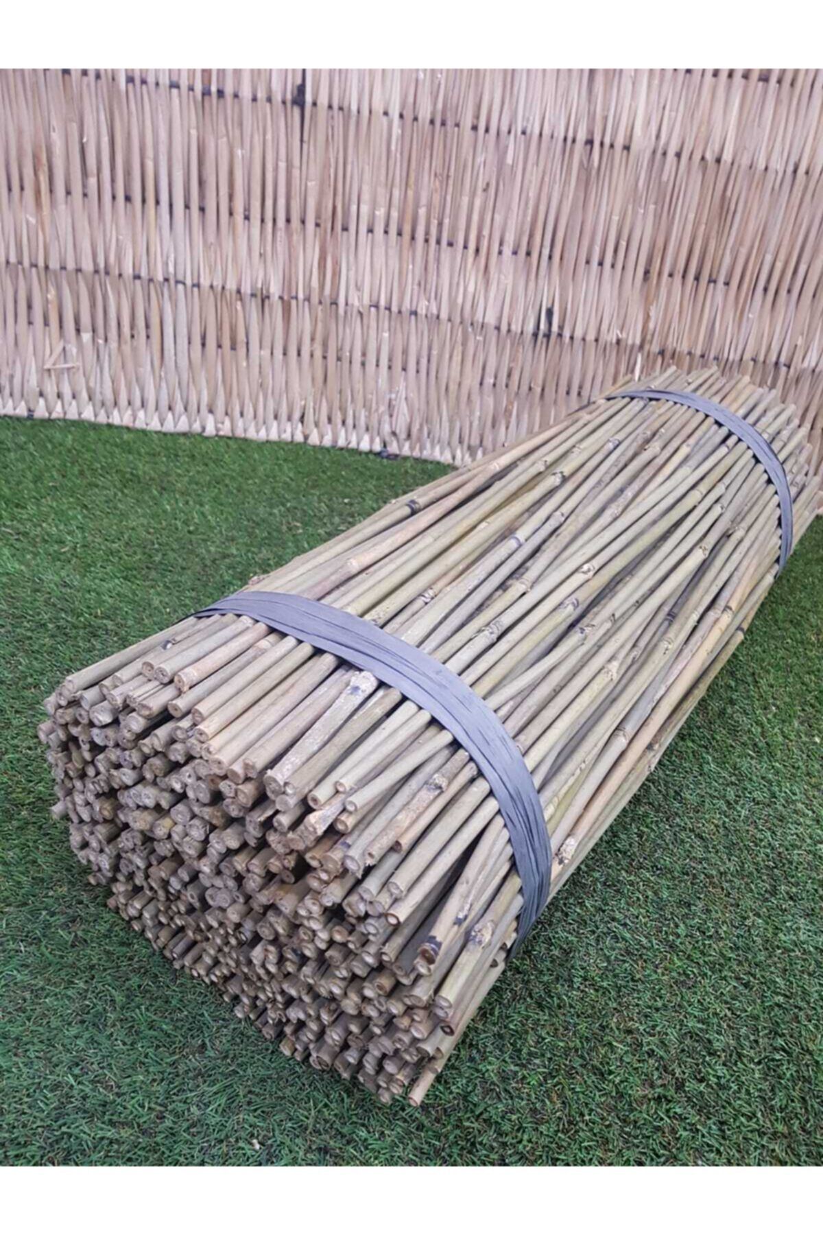 Ekodoğa Bambu Çubuk 75cm 10 Adet 8-10 Mm Bambu Çubuğu Bambu Çubukları Bitki Destek Çubuğu
