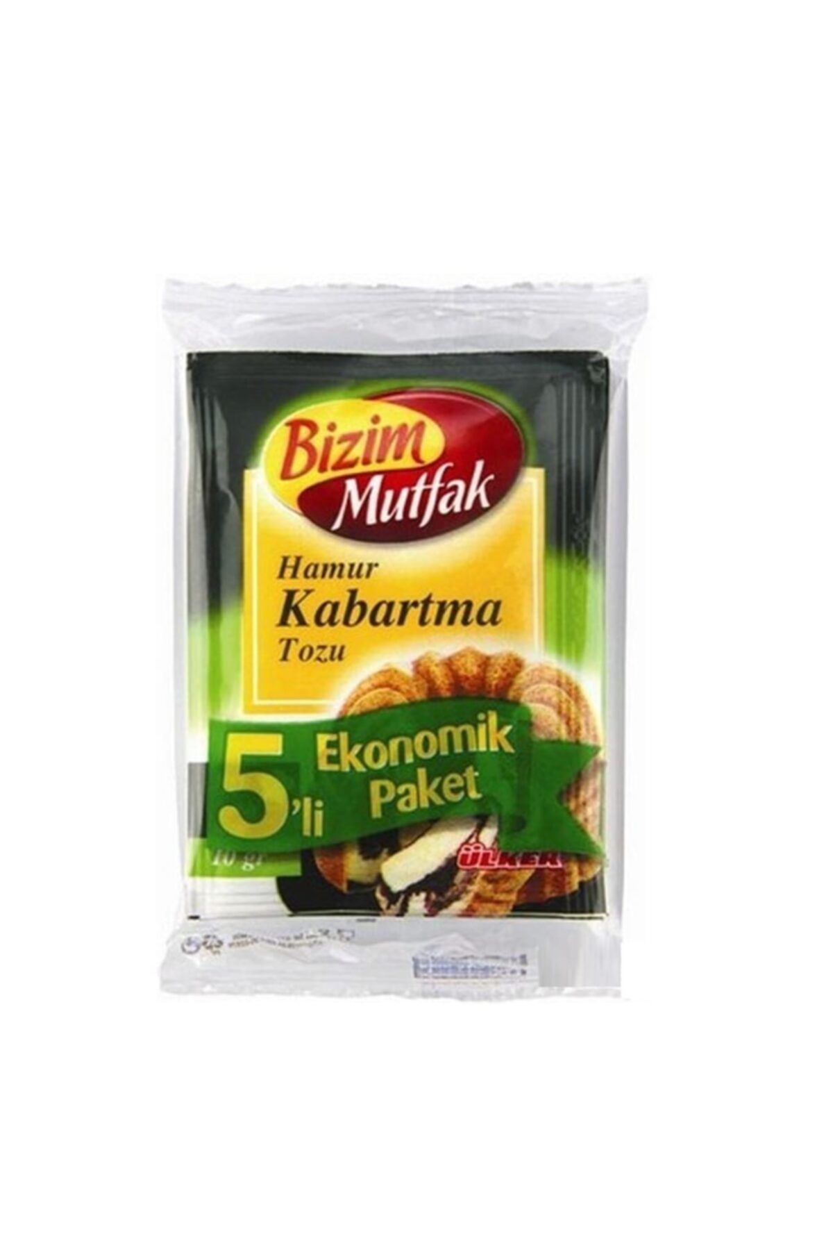 Bizim Mutfak Hamur Kabartma Tozu 5'li Paket 50 Gr