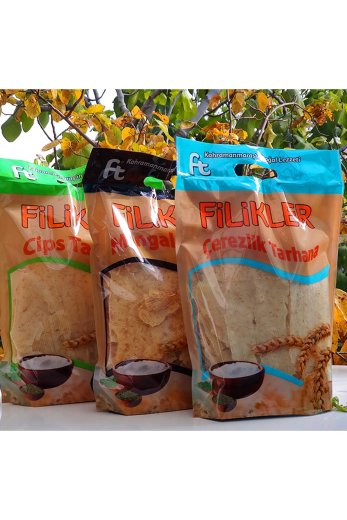 Filikler Filkler Tarhana Çeşitleri - 470 gr 3 Adet