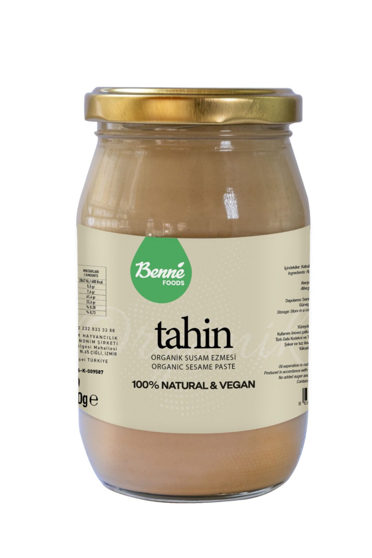 benne foods tahin 370 gr fiyati yorumlari trendyol