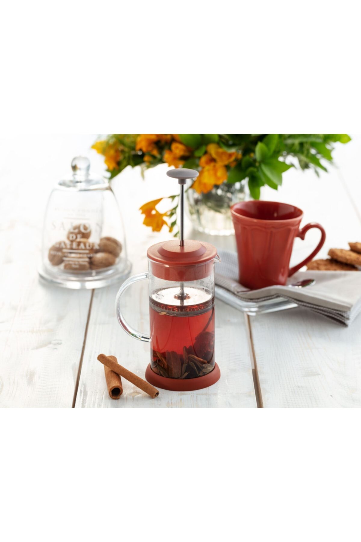 Madame Coco Paule French Press - Turuncu