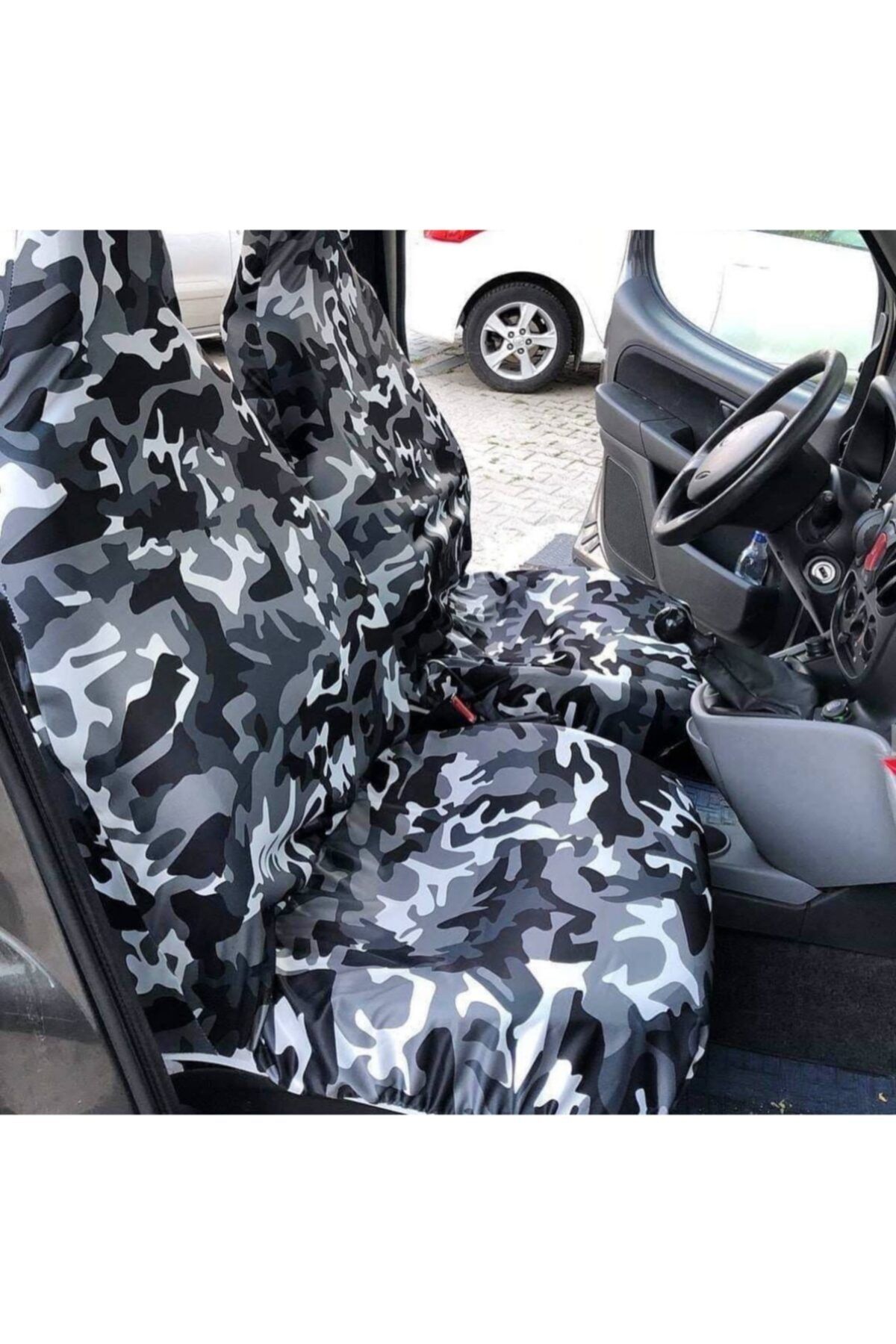 universal fiat punto siyah beyaz kamuflaj servis kilifi fiyati yorumlari trendyol