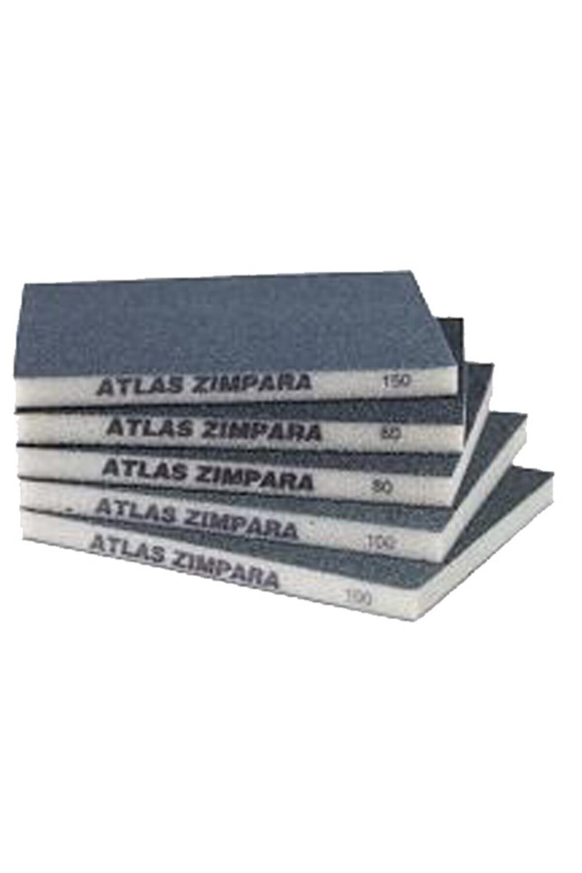 Atlas Sünger Zımpara 150 Kum 5 Adet