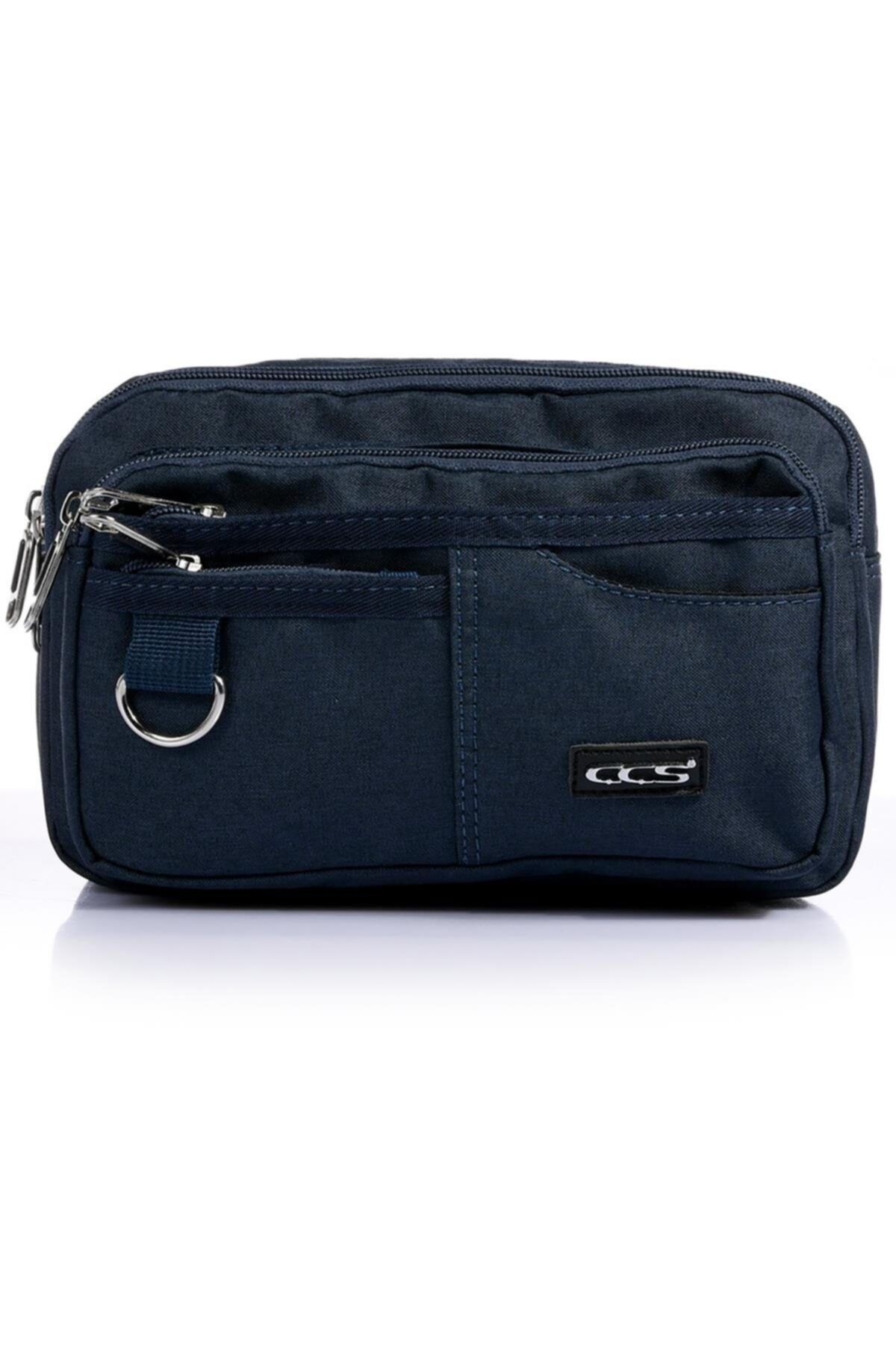 DERİEND Unisex Lacivert Bel Çantası 31109