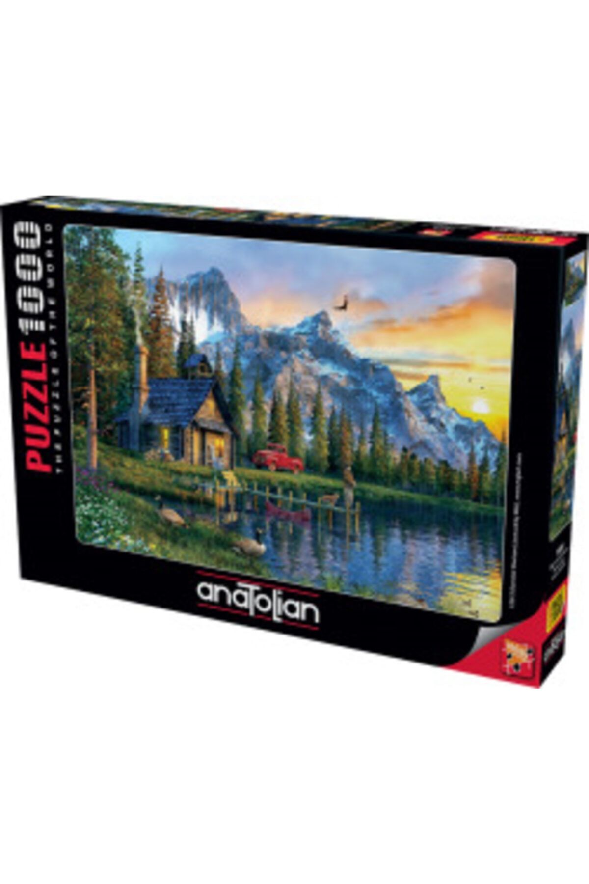 Anatolian Puzzle Dağevinde Günbatımı / Sunset Cabin 1000 Parça