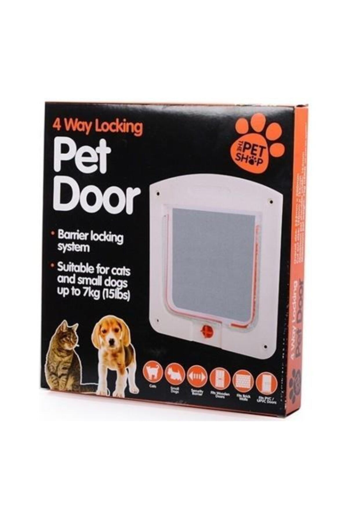 Kudi Pet Door Kedi Köpek Kapısı 20 X 22 X 3cm