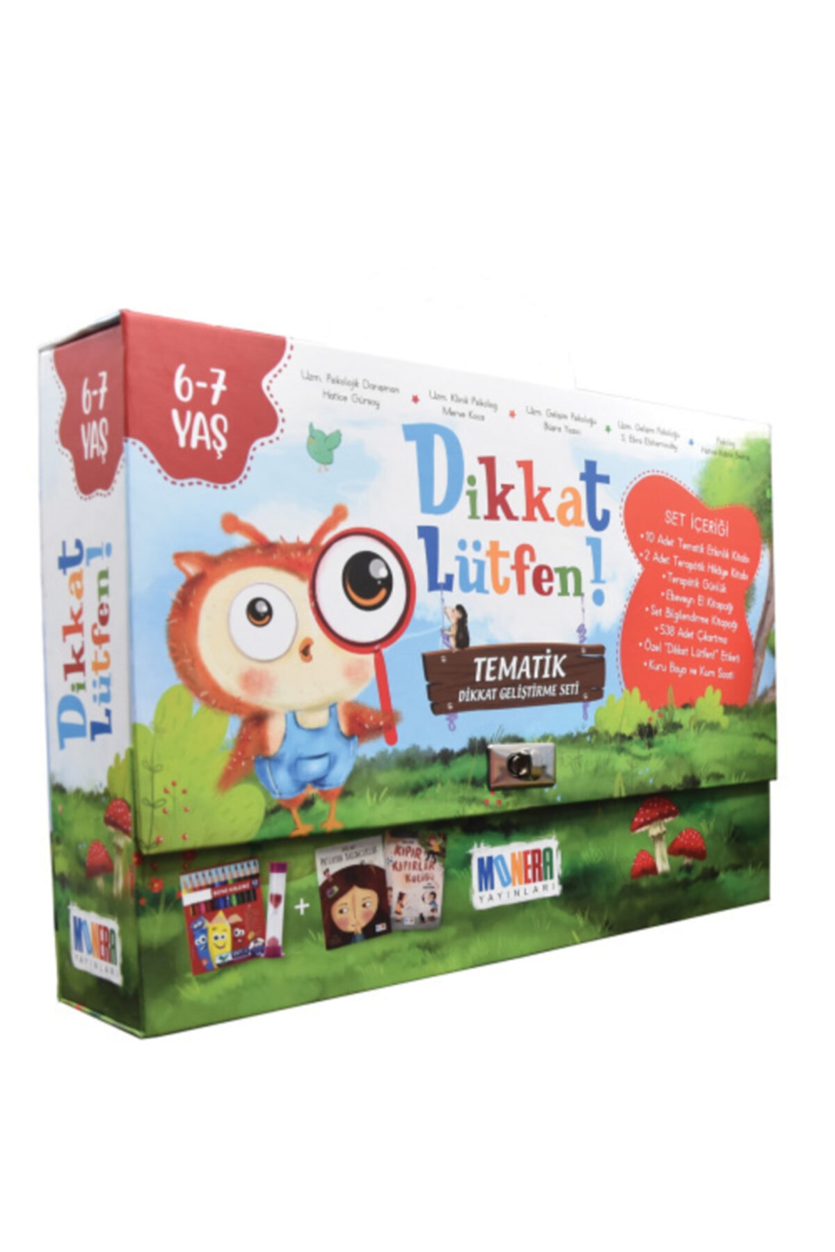 Monera Yayınları Dikkat Lütfen! 6-7 Yaş