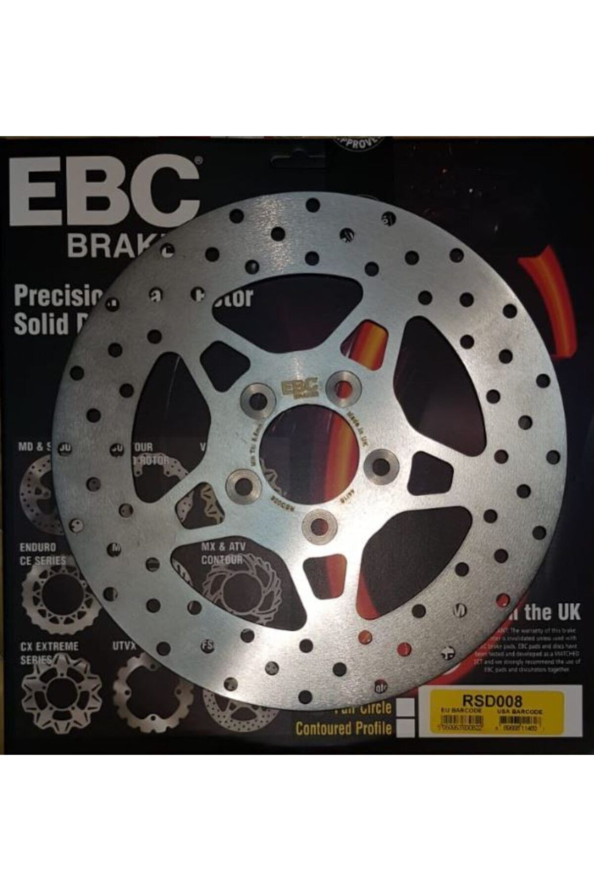 EBC Harley Davıdson Çelik Arka Fren Diski