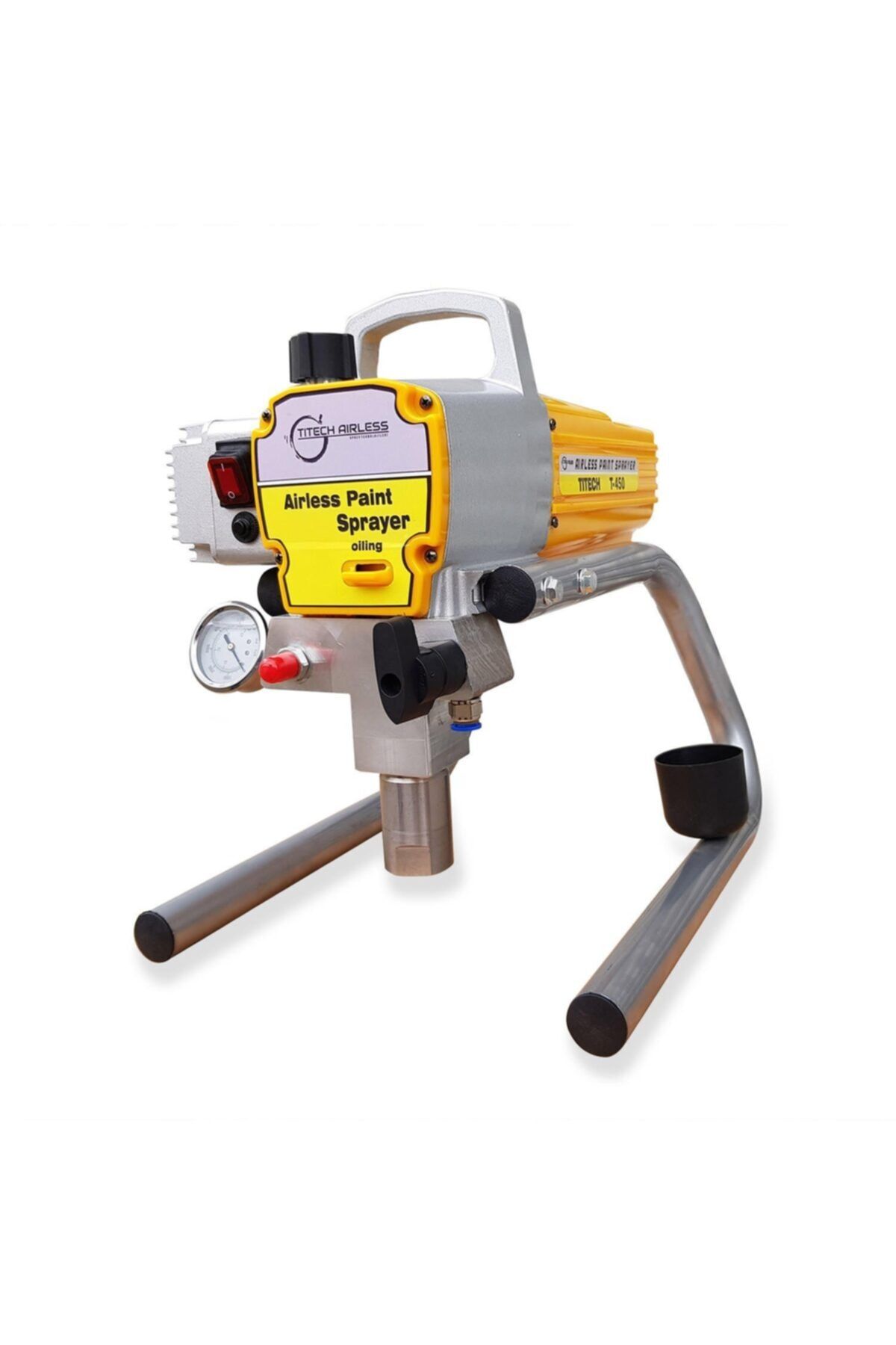 Titech Airless T-450 Elektrikli Pistonlu Airless Boya Makinası/pompası (kartsız)