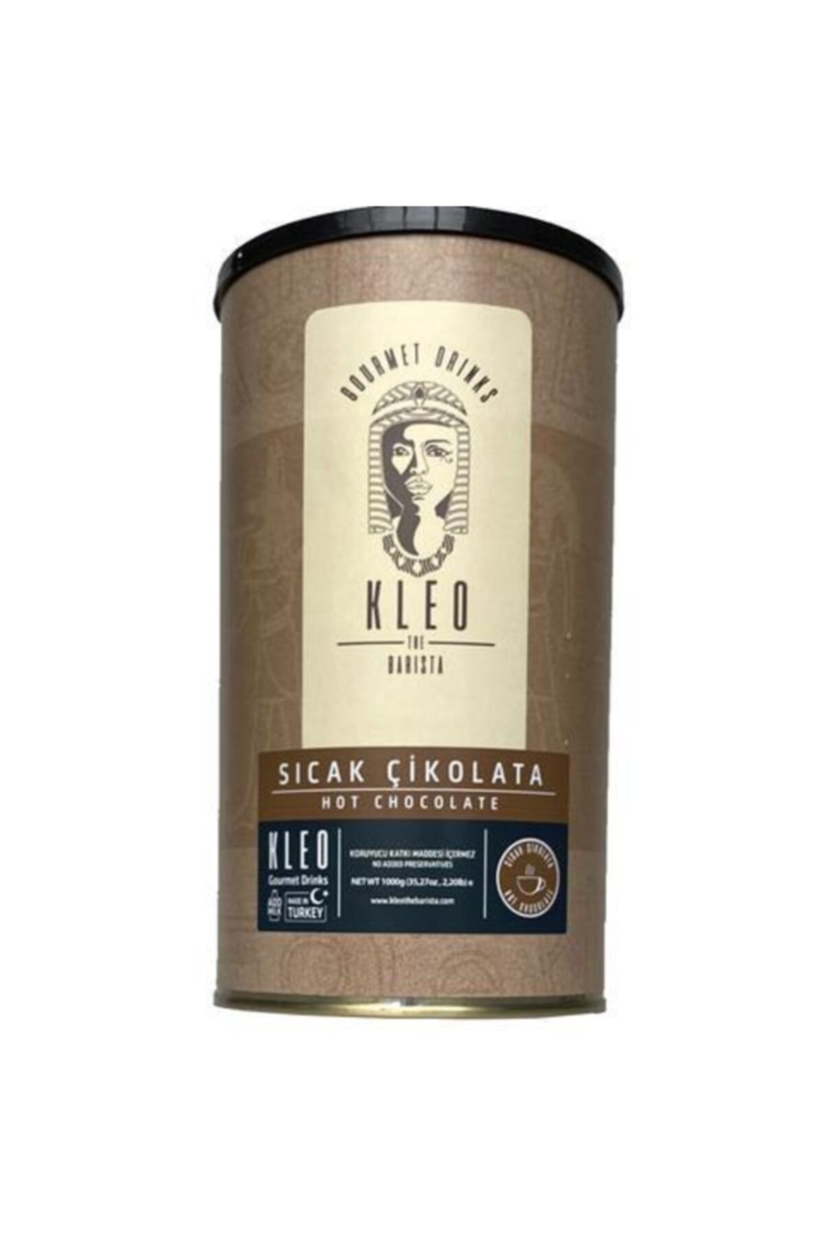 KLEO Teneke Kutu Sıcak Çikolata 1000 gr