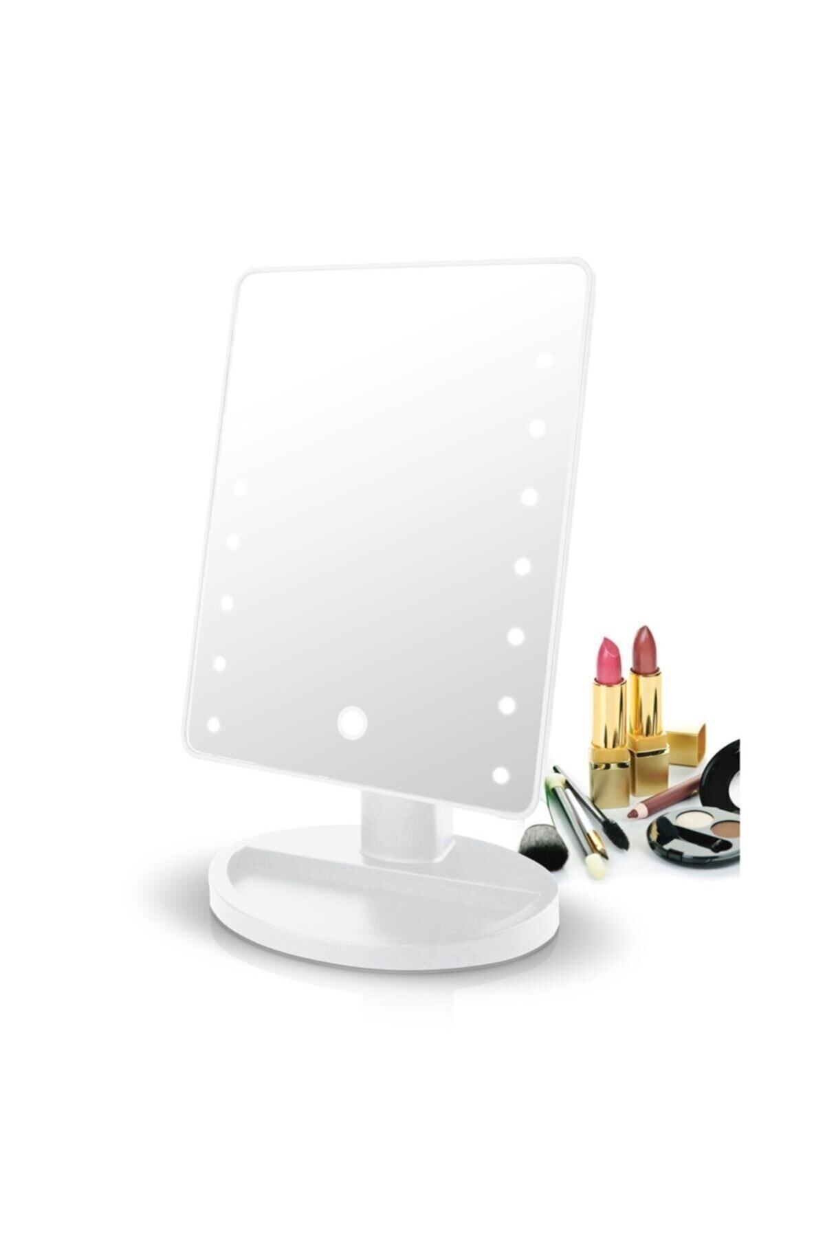 mymodel Led Işıklı Makyaj Aynası Beyaz