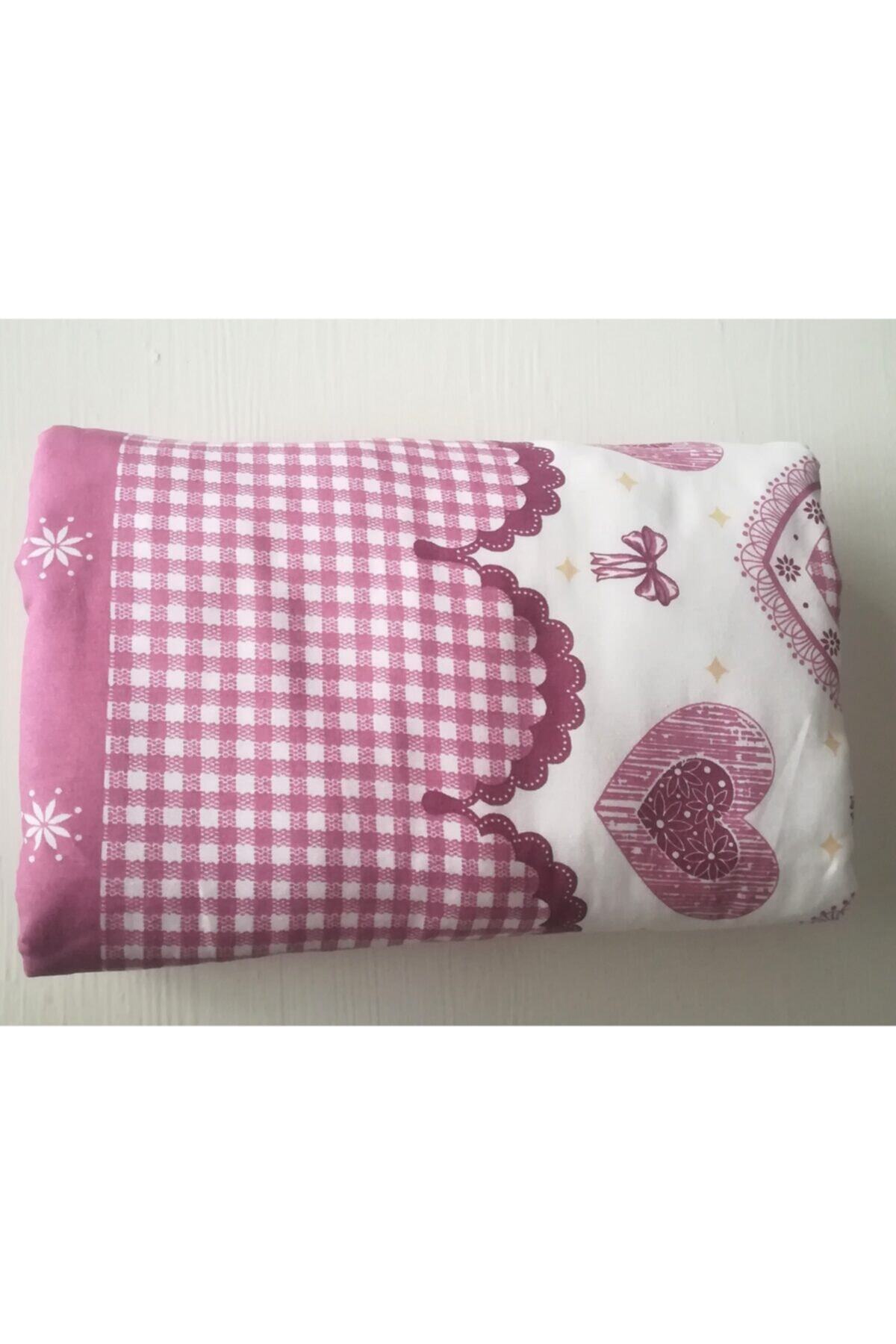EFEMHOME Keçeli Lastikli Isıya Dayanıklı Lüks Ütü Masası Örtüsü Bezi Kılıfı 55cm X 140cm