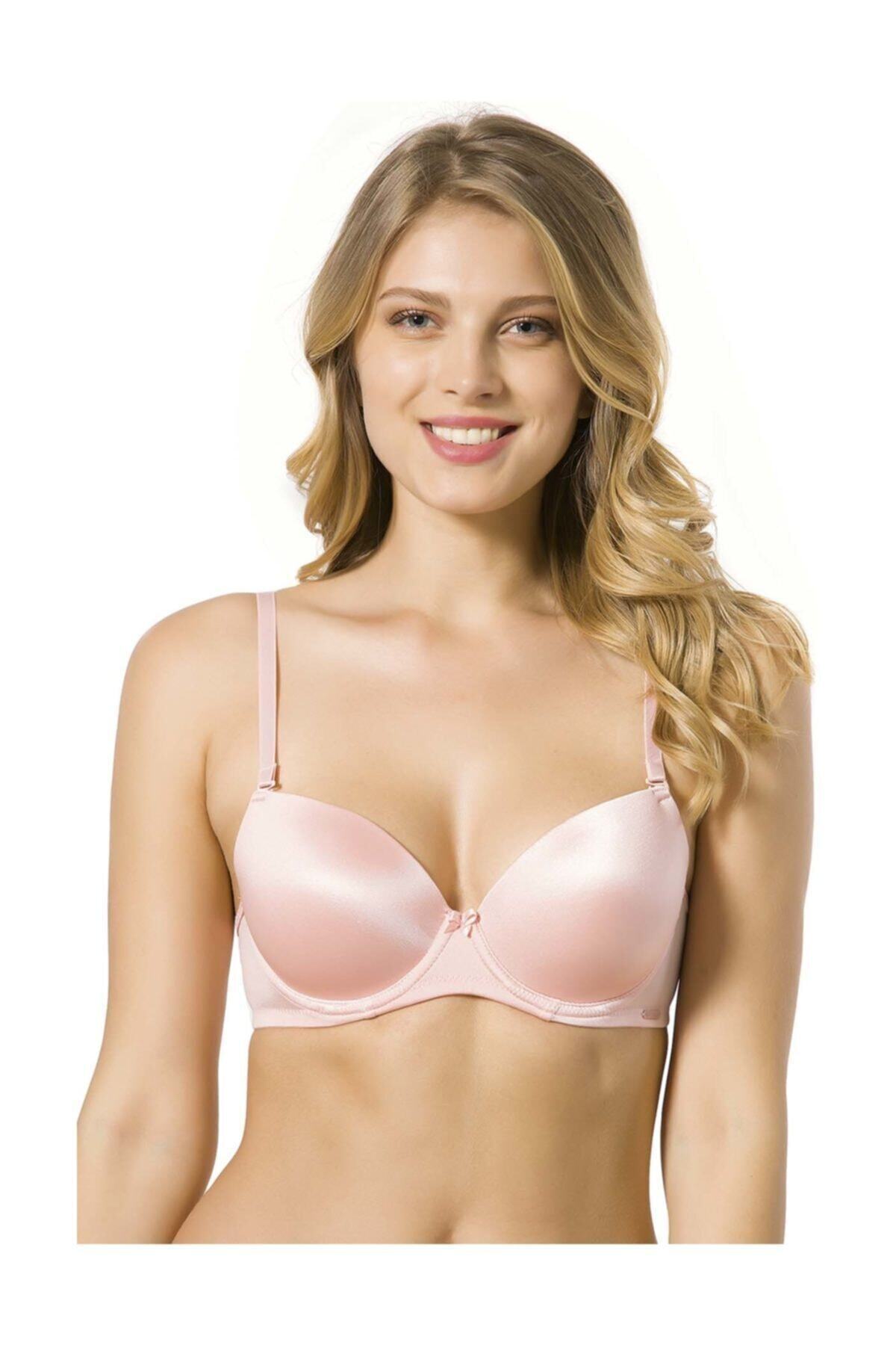 U.S. Polo Assn. Kadın Pembe Kulaksız İçi Boş Sütyen