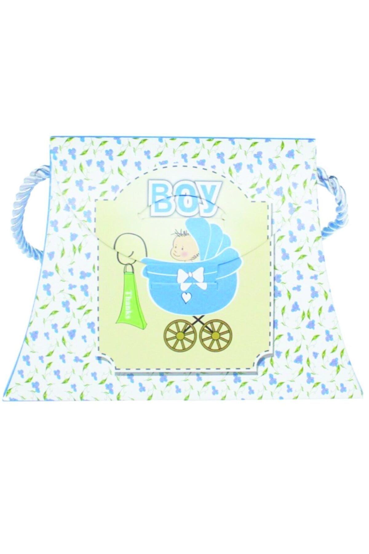 Partioutlet Baby Boy Karton Çanta 12 Adet