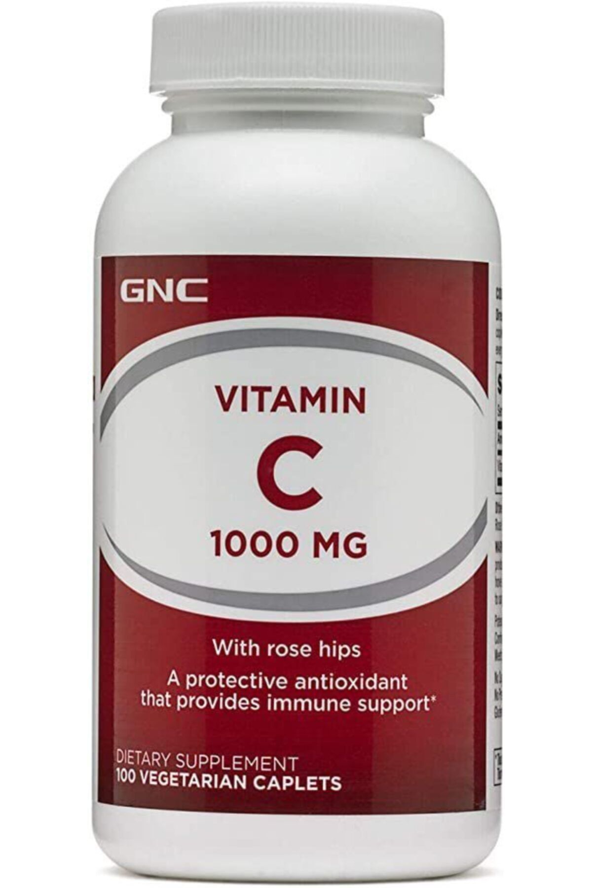 GNC LİFE Gnc Vitamin C 1000 Mg 100 Vegeterian Caplets
