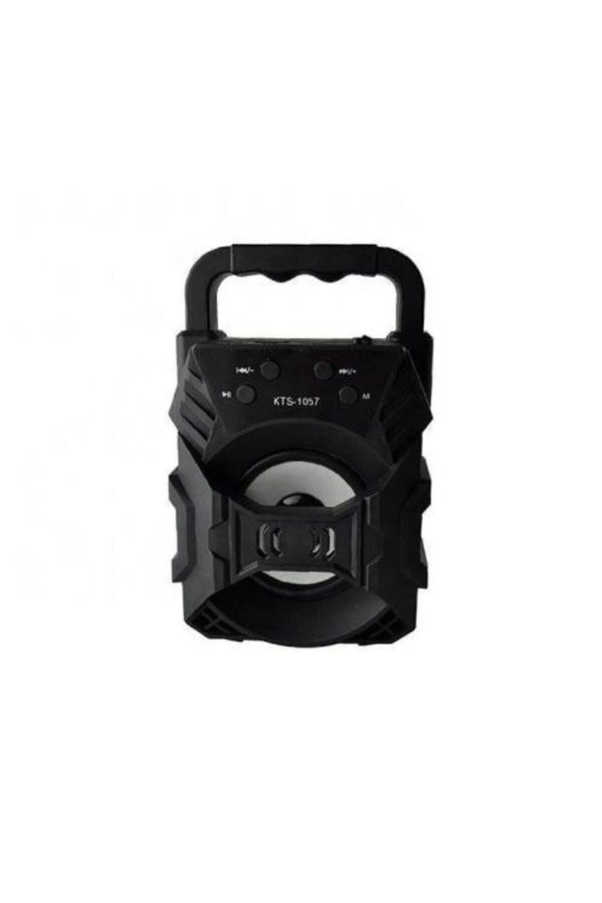 Speaker Kts 1057 Taşınabilir Bluetooth Hoparlör / - Işıklı Ses Bombası