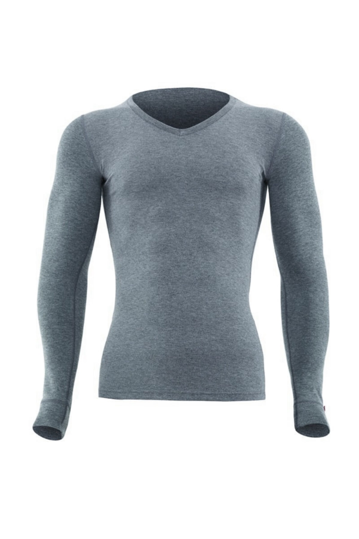 Blackspade Unisex Termal Tişört 2. Seviye 1257 - Gri Melanj
