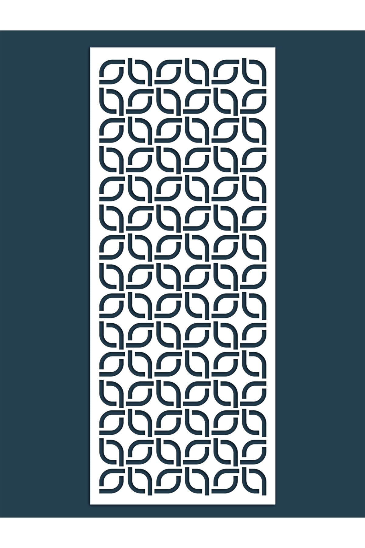 Liar Dekor Liar Ahşap Seperatör (Paravan) - KSP-27 - (10 mm) - (85 cm x 210 cm) - (Beyaz)