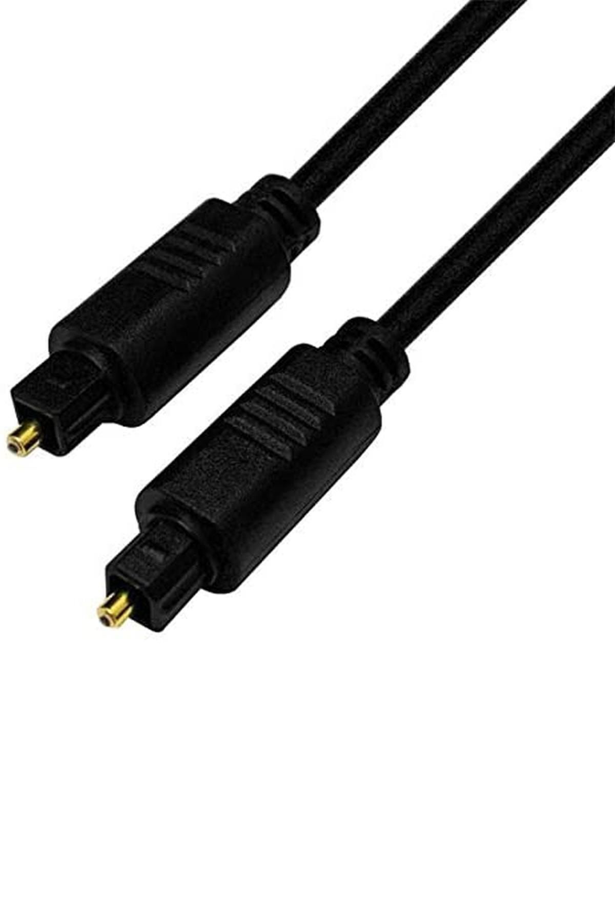 MAXGO Fiber Optik Ses Kablosu Kablo 0,60 Metre Dijital Altın Uçlu Mg-2167