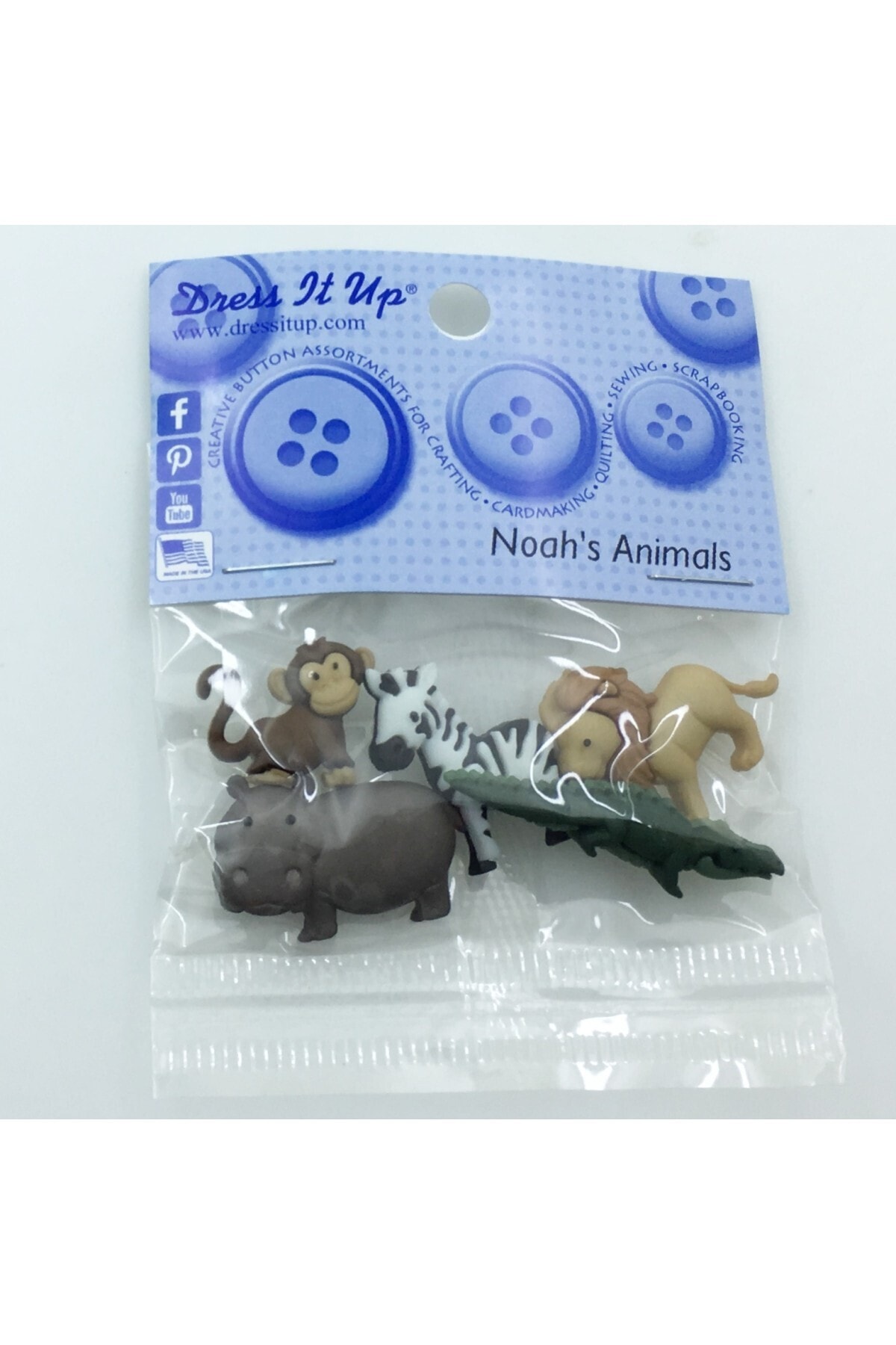 Dress it Up Figür Düğme Seti Noahsanimals