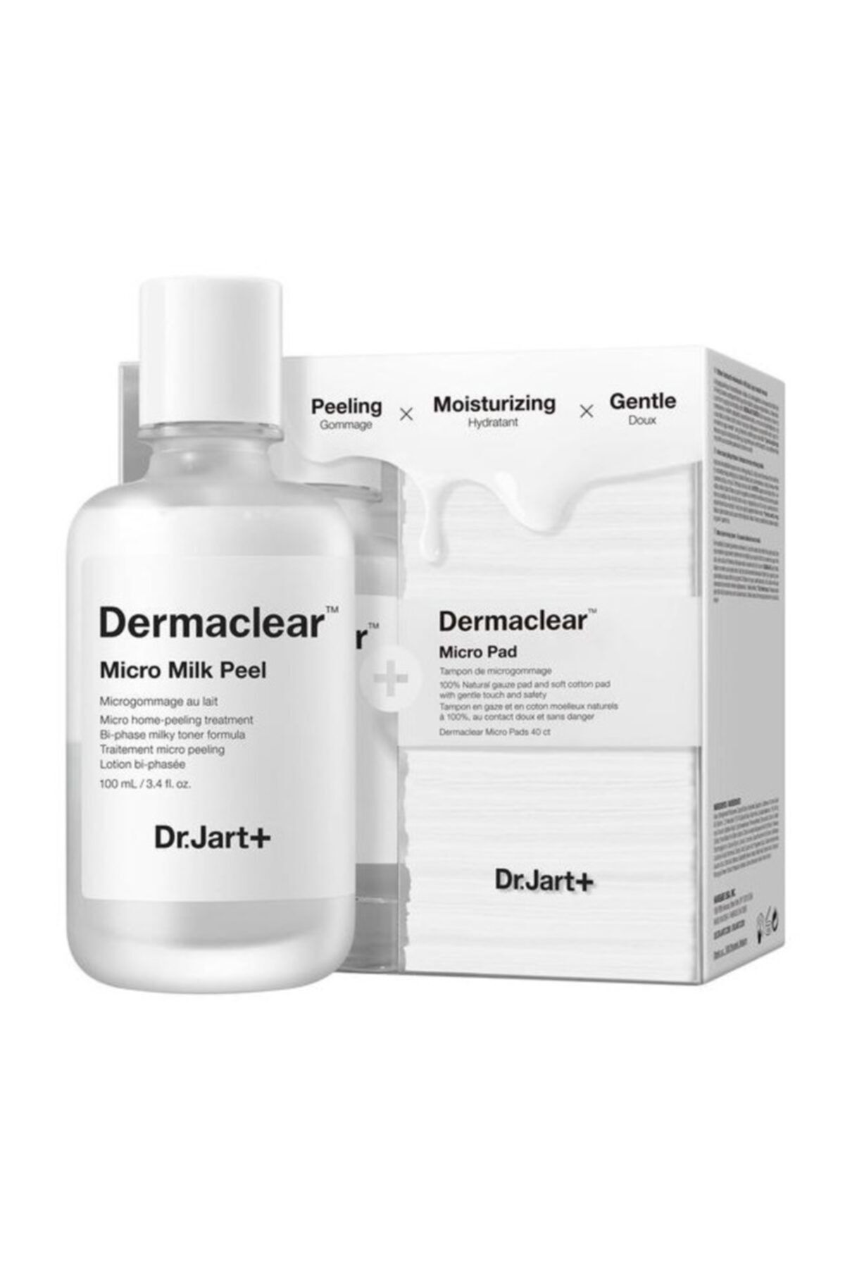 Dr. Jart+ Dr.jart+ Dermaclear Mıcro Peelıng Sütü 100ml + 40 Cotons