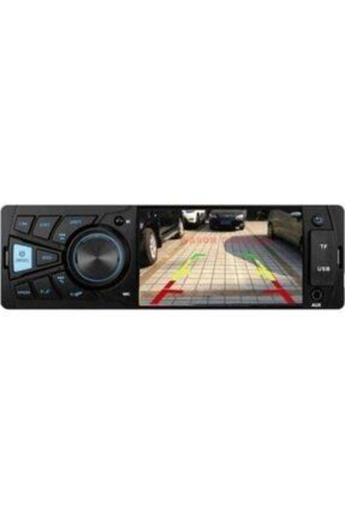 AUDİOMAX Araba Oto Teyp Geri Parkkamera-bluetooth-mp5-mp4-mp3-usb-sd-aux Mx-7555 Mx-7600 4,3inç Teyp