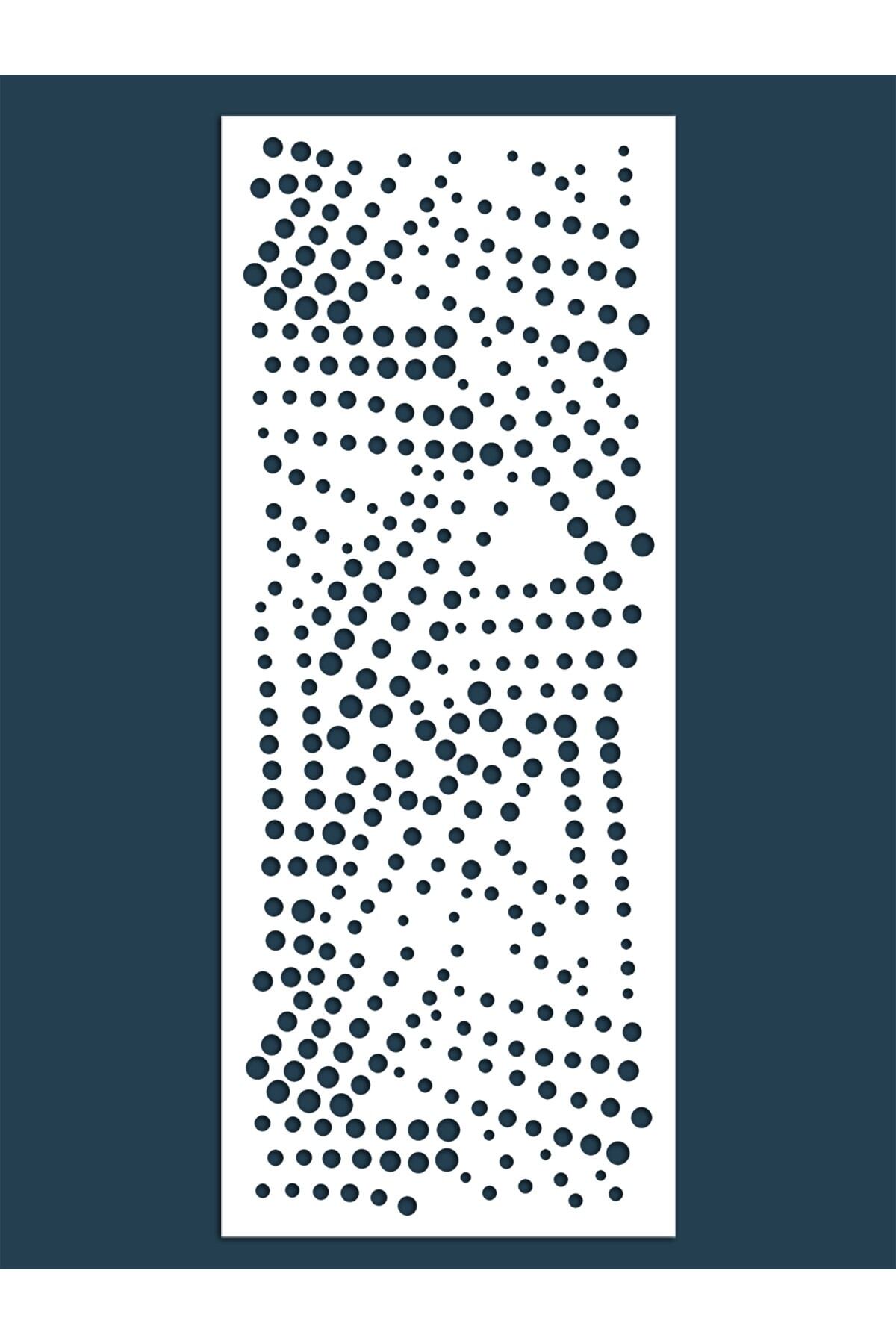 Liar Dekor Liar Ahşap Seperatör (Paravan) - KSP-58 - (10 mm) - (85 cm x 210 cm) - (Beyaz)