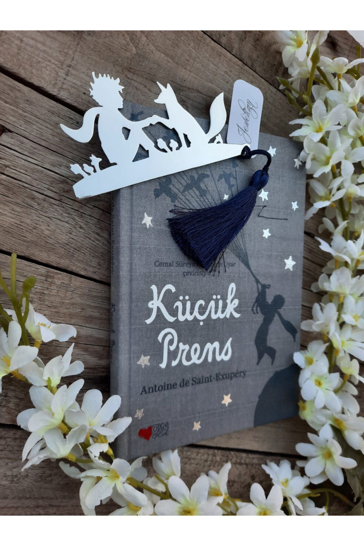 Jewelizm Küçük Prens Metal Kitap Ayracı