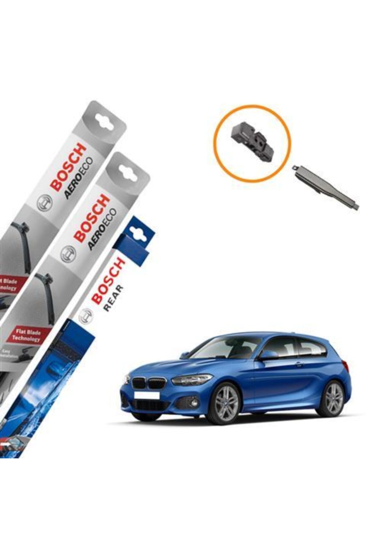 Bosch Bmw 1 F20-f21 Muz Silecek Takım Ön Arka Aeroeco 2012-2020