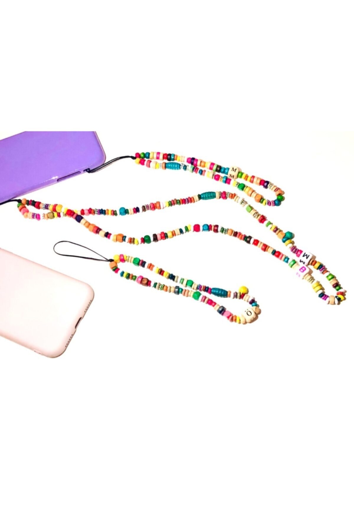 ALTINTAŞ Accessories Kadın Boncuk Telefon Süsü