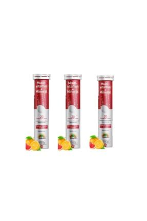 Multivit+min. 20 Eff.tab (8697781960030) 3 Adet Image 0