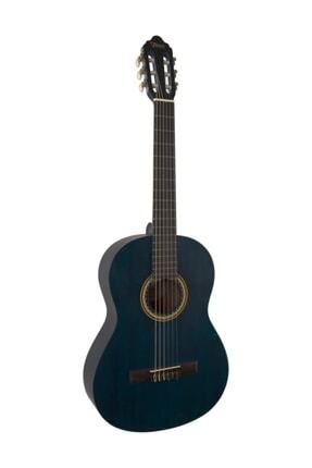 Vc204 4/4 Klasik Gitar Ve Kılıf Tbu Transparent Blue Image 0