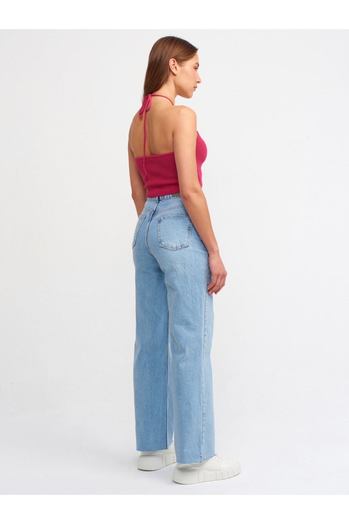 Dilvin Jeans - Blue - Straight - Trendyol