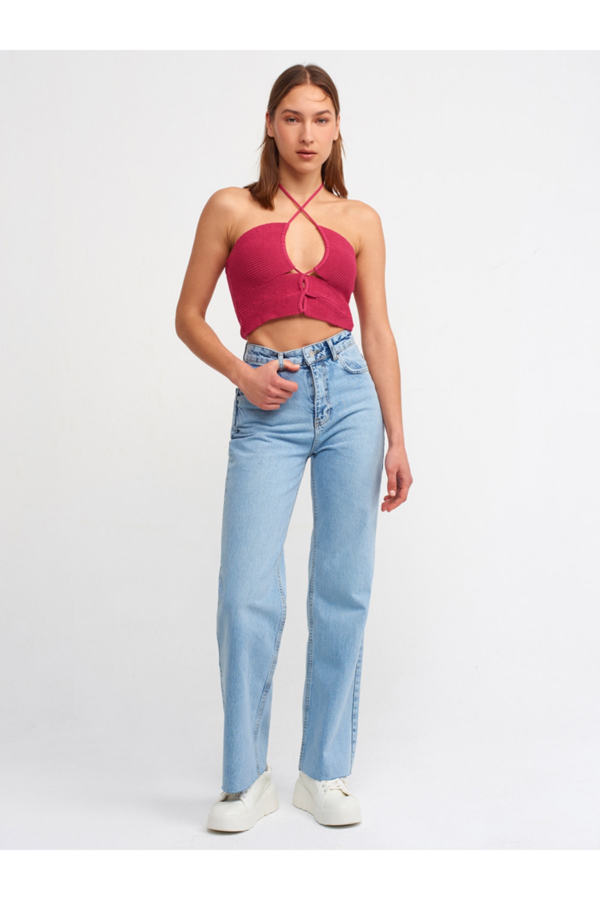 Dilvin Jeans - Blue - Straight - Trendyol