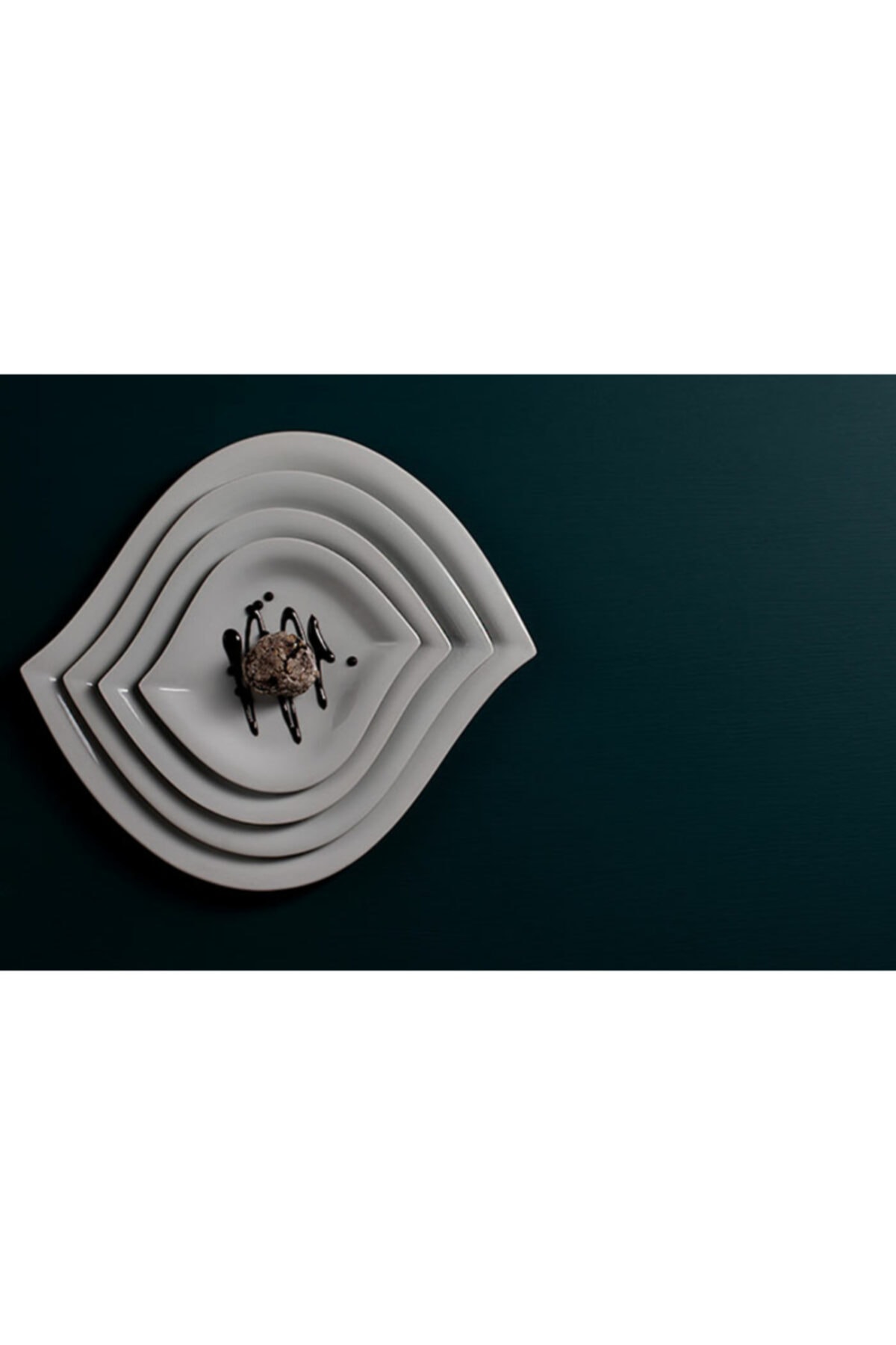 Porland Leaf Beyaz 27 Parça 6 Kişilik Yemek Takımı