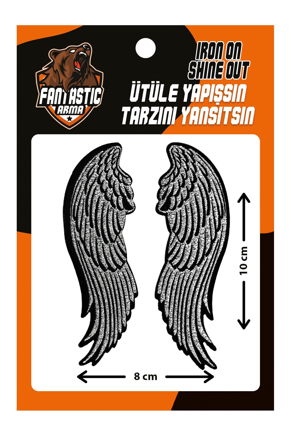 FANTASTIC A70-249 Ütü Ile Yapışan Dokuma Arma