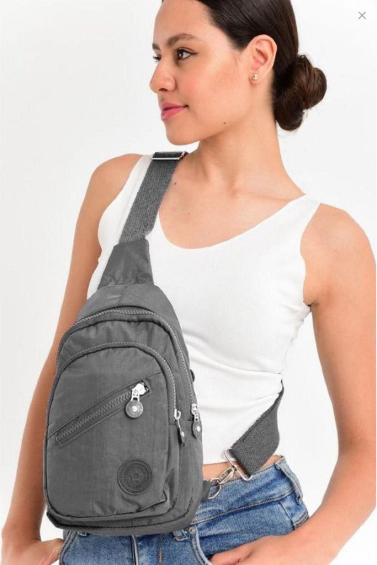 Newish Unısex Bölmeli Çapraz Çanta Bady Bag