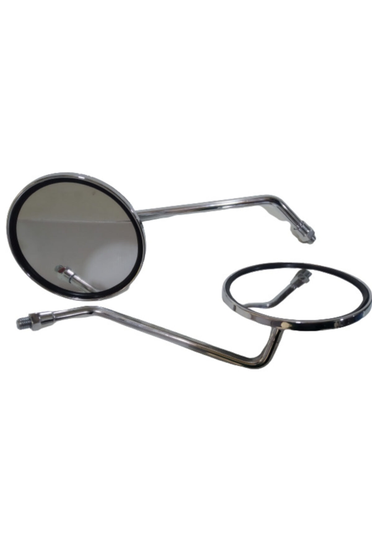 KNT Cg 10 Mm Motosiklet Krom Ayna Takımı Yuvarlak Sağ/sol